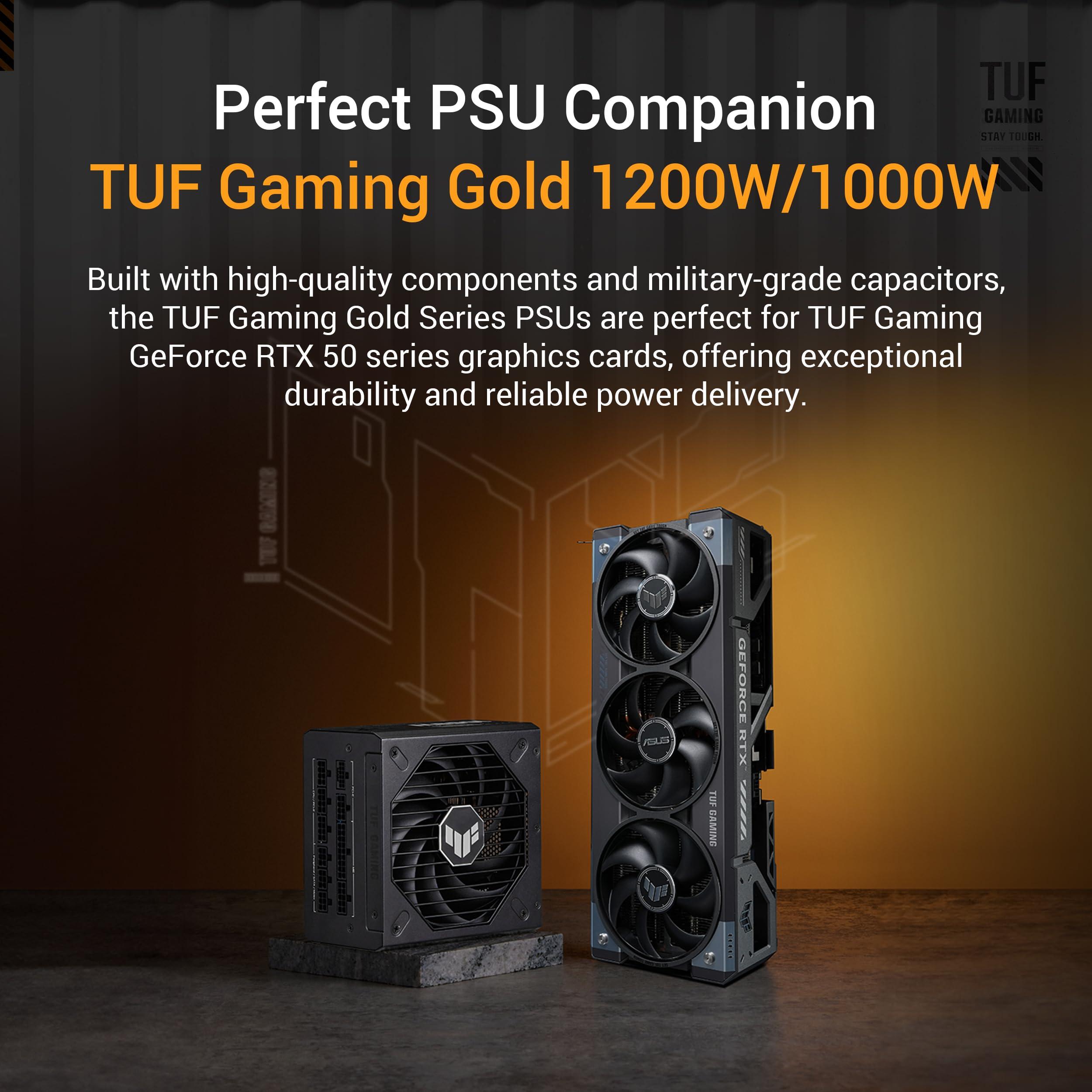 ASUS TUF Gaming GeForce RTX ™ 5080 16GB GDDR7 OC Edition Gaming Graphics Card (PCIe® 5.0, HDMI®/DP 2.1, 3.6-Slot, Military-Grade Components, Protective PCB Coating, axial-tech Fans, Vapor Chamber) - Image 5