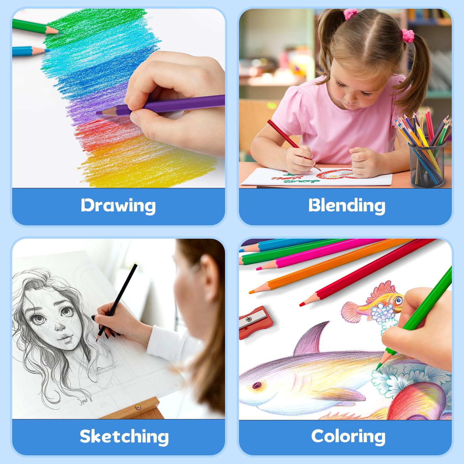 Aigybobo 432 Count Colored Pencils Bulk, 36 Pack Colored Pencils for Kids 12 Colors, Pre-sharpened Color Pencils, Bulk Coloring Pencils School Supplies for Teachers, Classroom Prizes, Art Supplies - Image 7