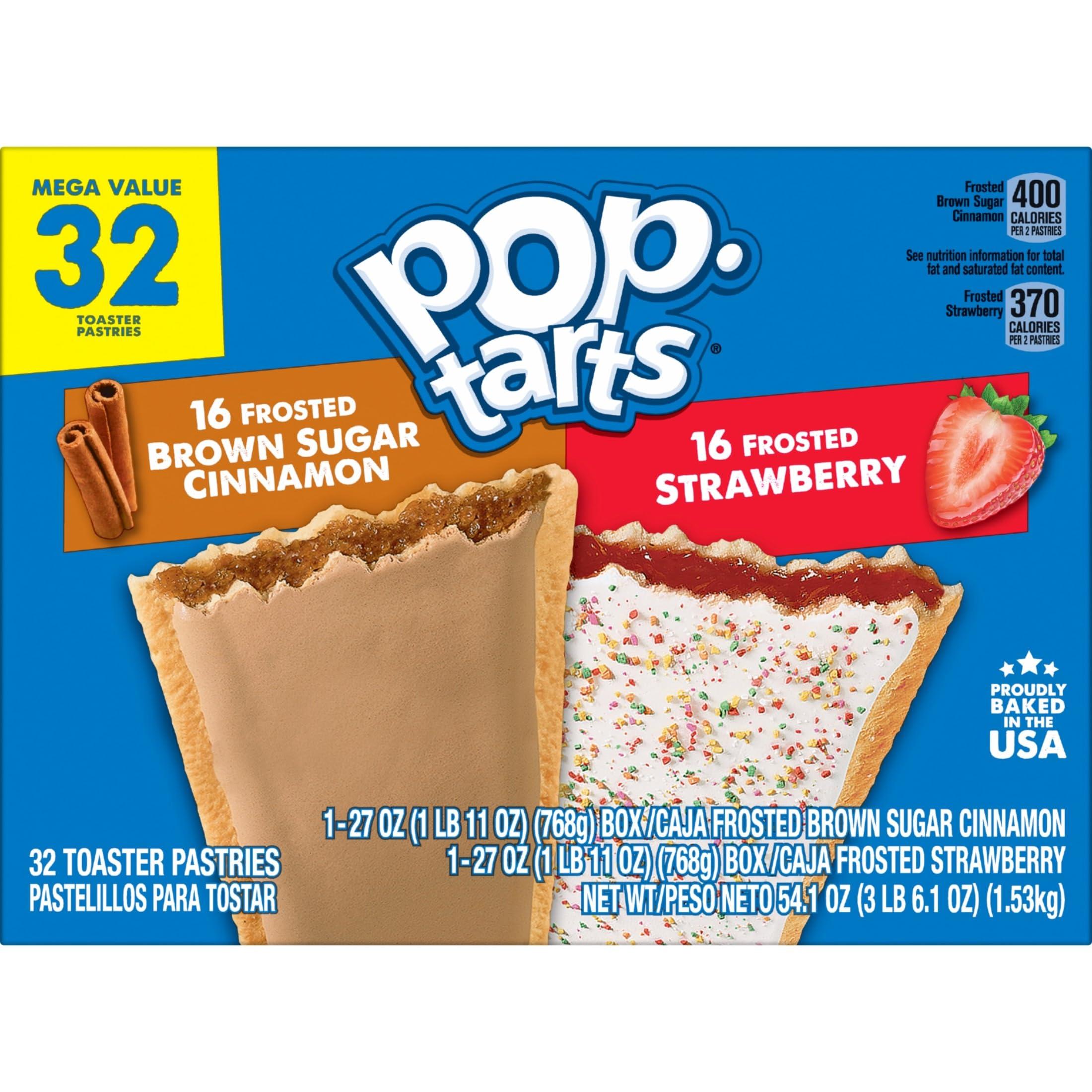 Pop-Tarts Toaster Pastries, Breakfast Foods, Kids Snacks, Variety Pack, 54.1oz Box (32 Count) - Image 13
