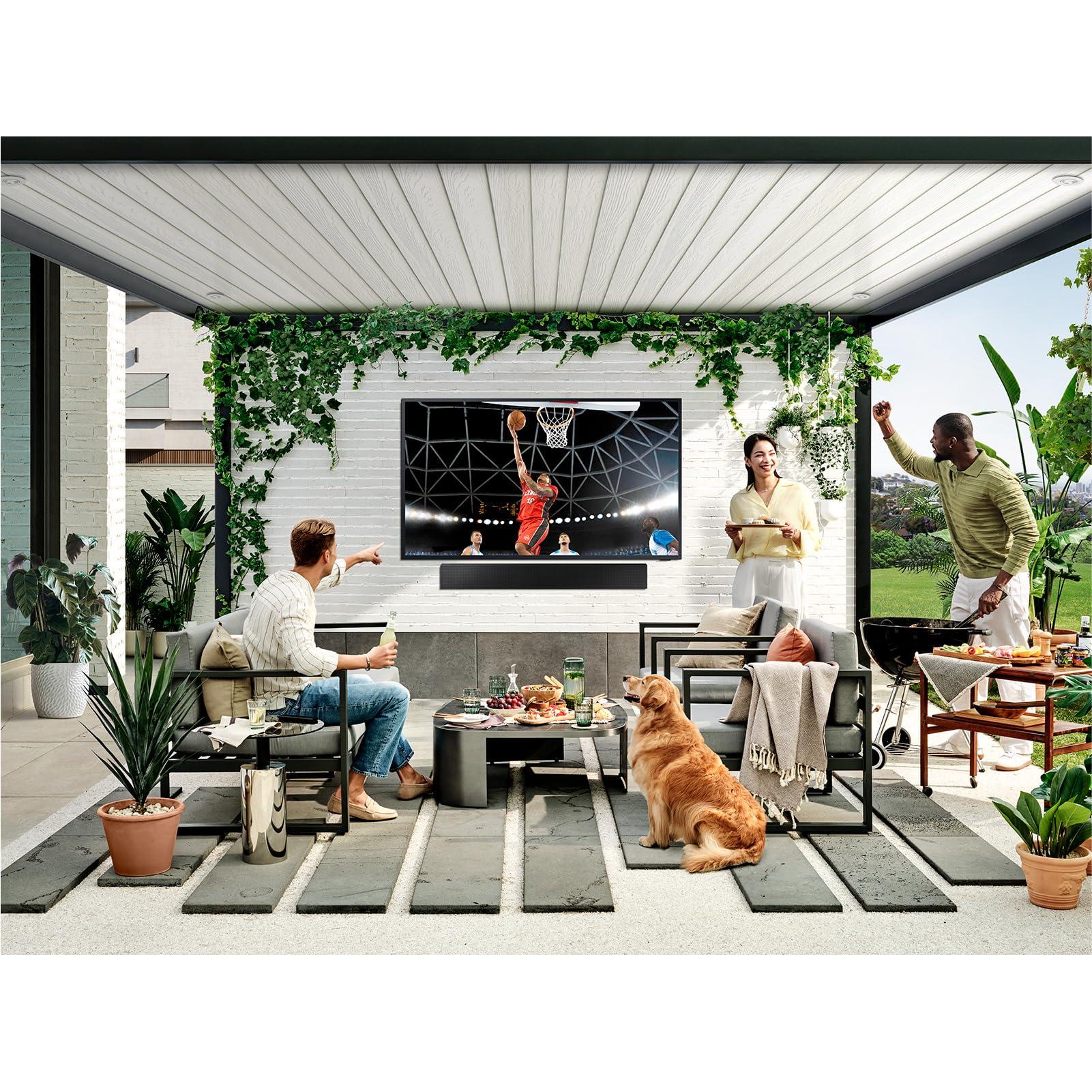 Samsung 65-Inch Class Neo QLED 4K The Terrace Partial Sun, Quantum HDR+, Dolby Atmos, Wide Viewing Angle, Weather Resistant, Anti-Glare Outdoor Smart TV w/Alexa Built-in, (QN65LST7DAFXZA, 2024 Model) - Image 10