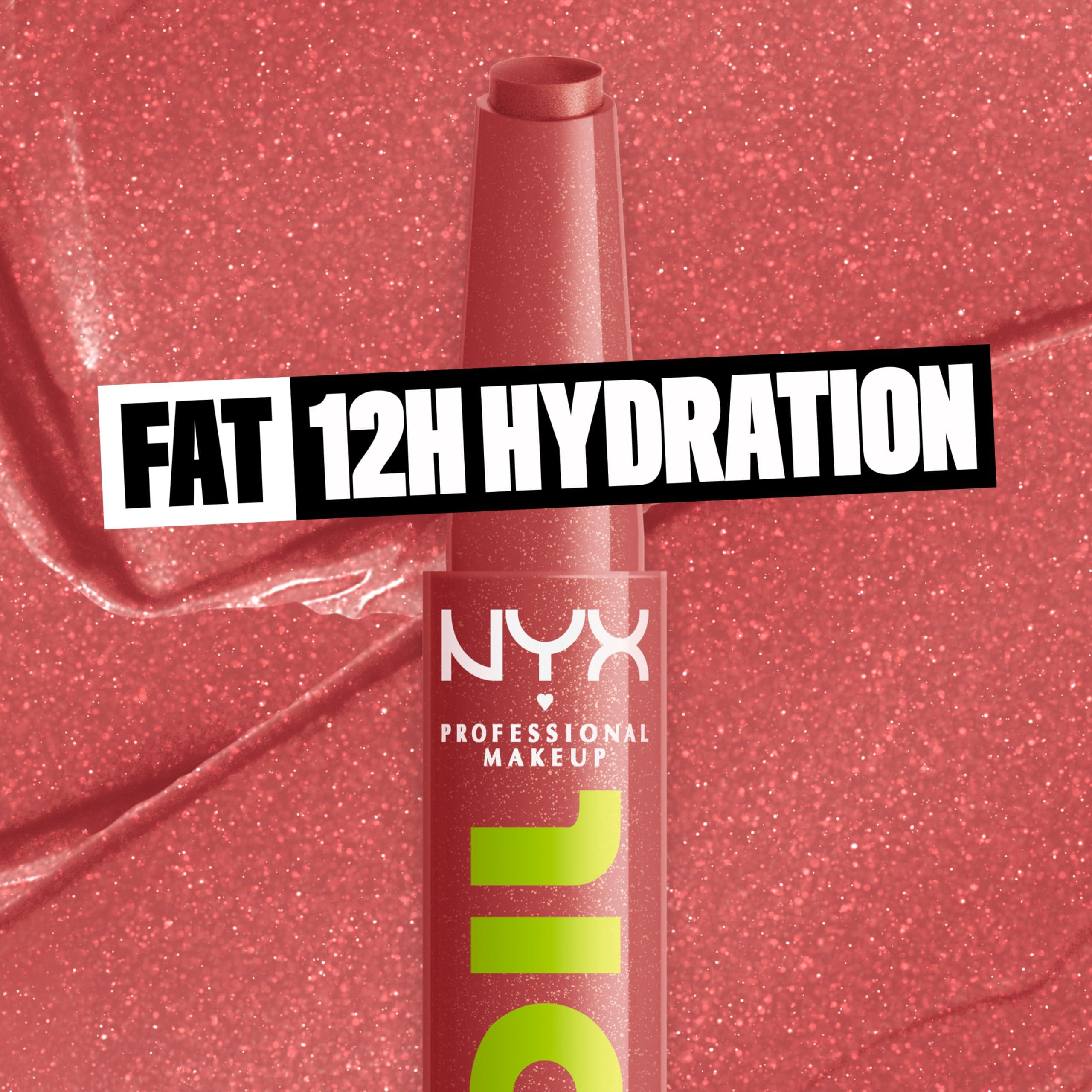 NYX PROFESSIONAL MAKEUP Fat Oil Slick Click, Lightweight, Buildable, Pigmented Vegan Lip Balm - No Filter Needed - Image 3