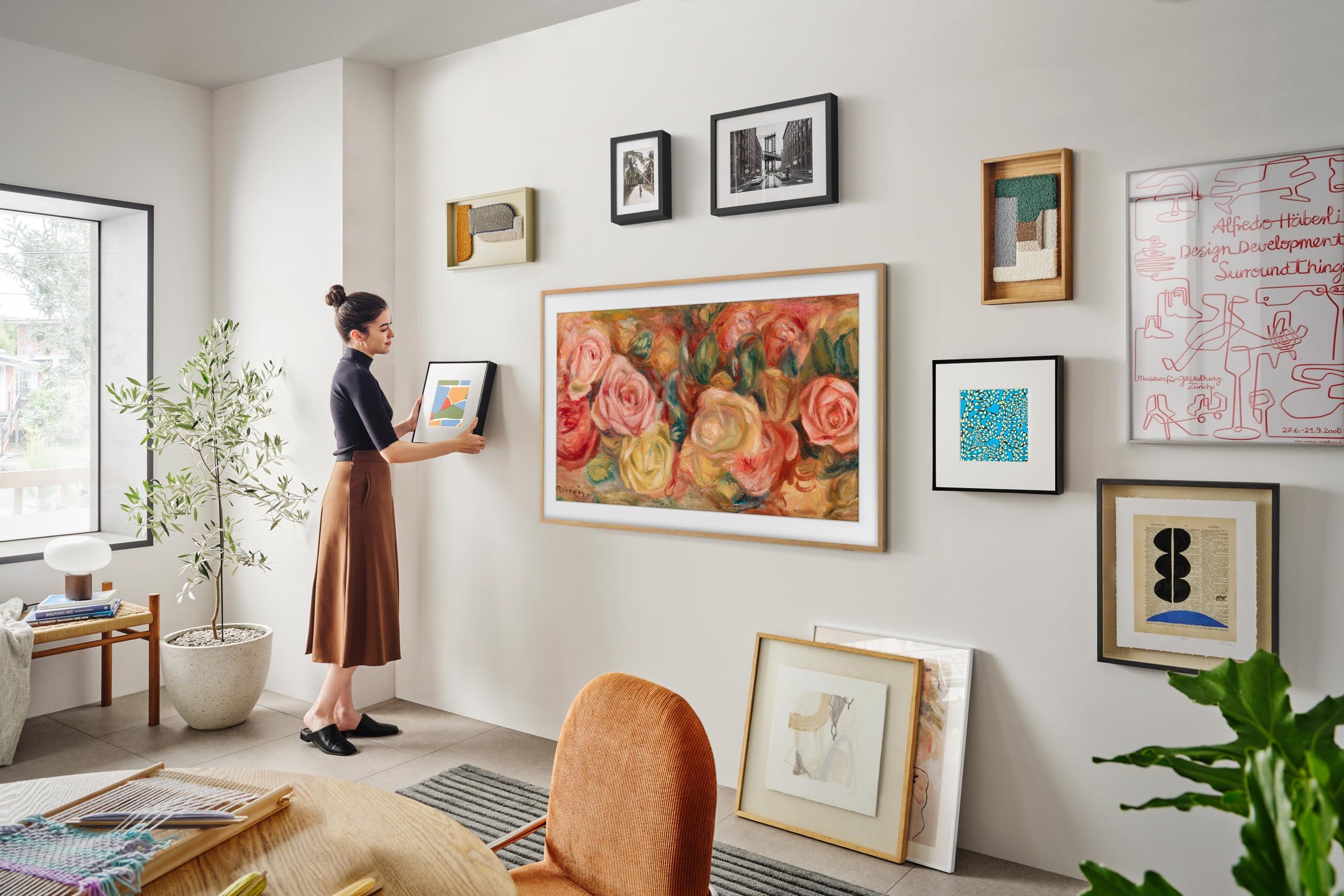 Samsung 55-Inch Class QLED 4K LS03D The Frame Series Quantum HDR Smart TV w/Dolby Atmos, Art Mode, Anti-Reflection, Customizable Frame, Slim Fit Wall Mount with Alexa Built-in (QN55LS03D, 2024 Model) - Image 10