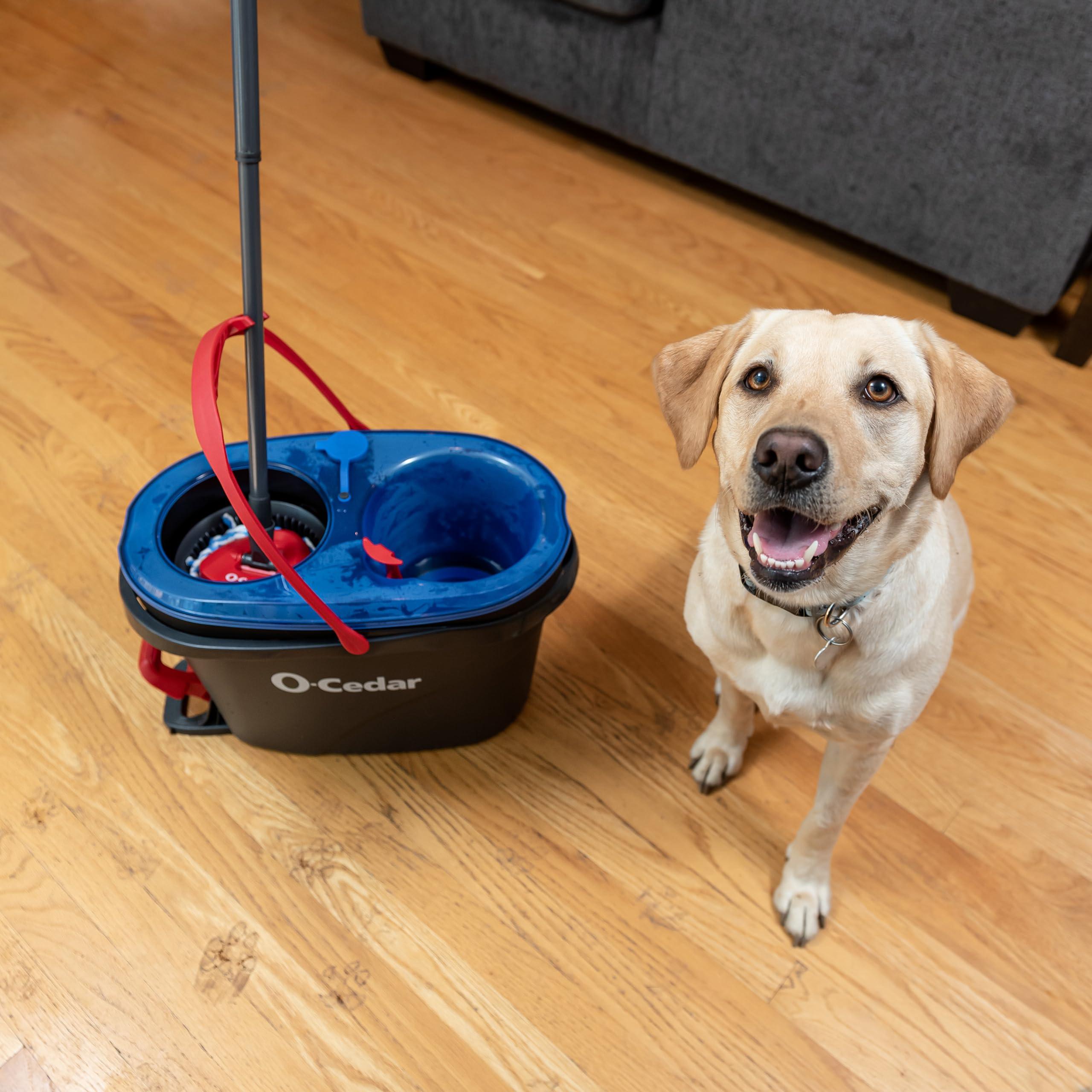 O-Cedar RinseClean Spin Mop & Bucket System | Clean with Clean Water | Removes 99% of Bacteria - Image 18