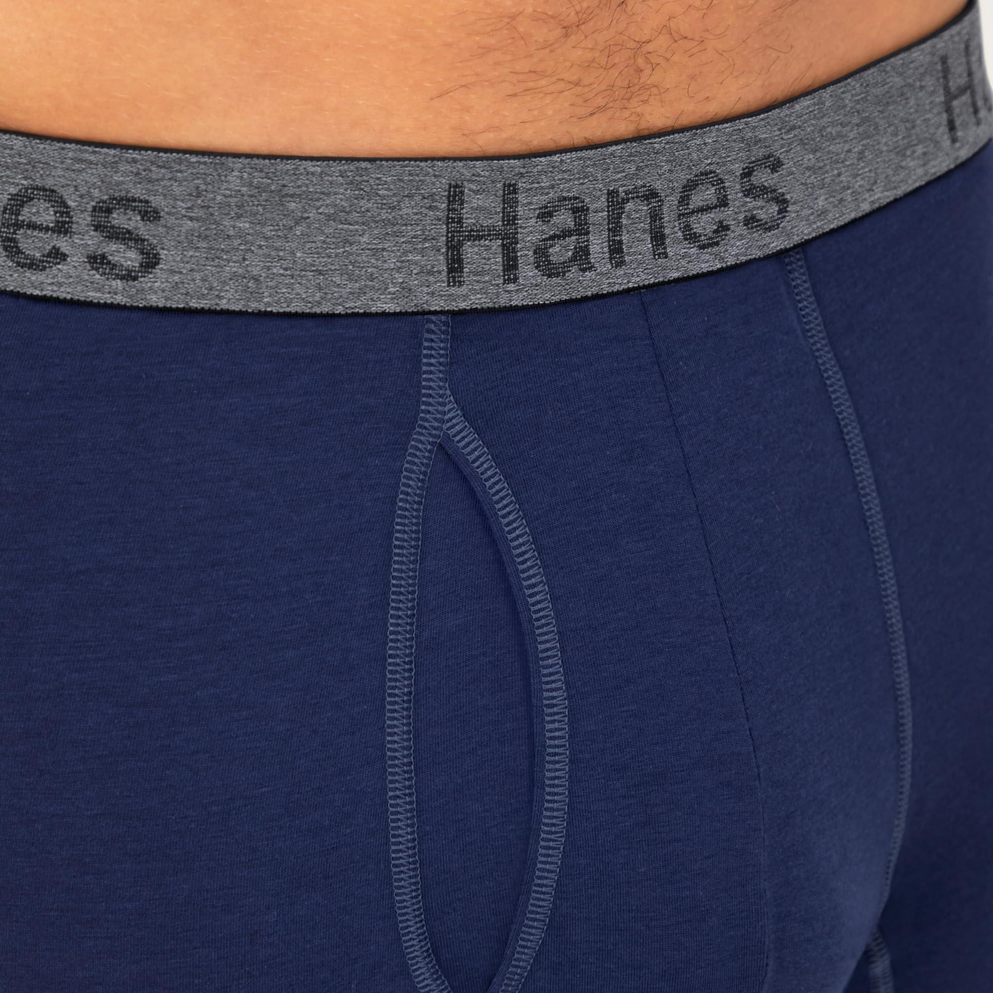 Hanes Men's Comfort Flex Fit Boxer Briefs, Ultra Soft Stretch, Long Leg & Regular Leg, 3- Pack - Image 5