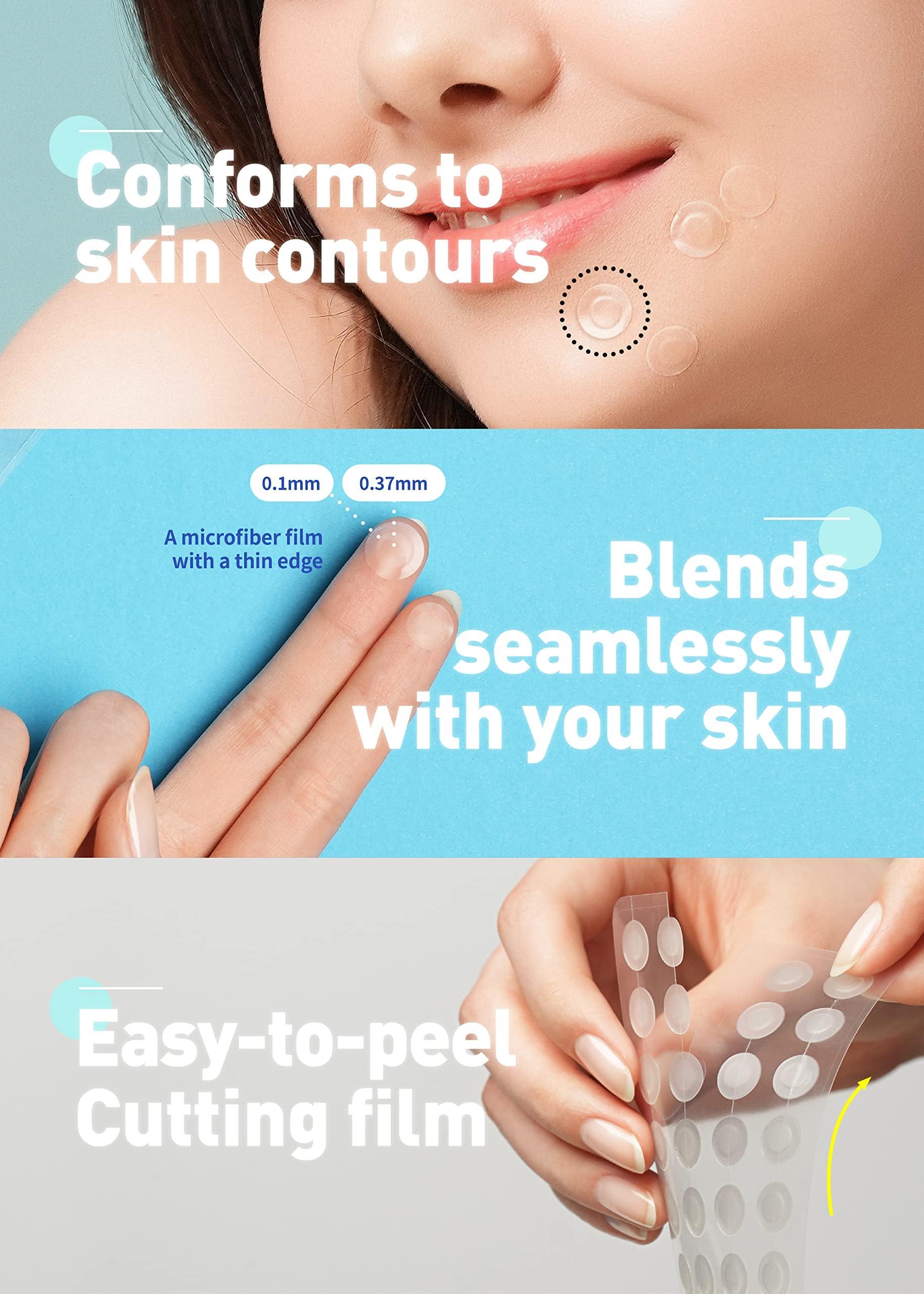 OLIVE YOUNG Care Plus Spot Patch | Hydrocolloid Acne Korean Spot Patch to Cover Zits, Pimples and Blemishes, for Troubled Skin and Face (Hydrocolloid, 102 Count (Pack of 1)) - Image 5
