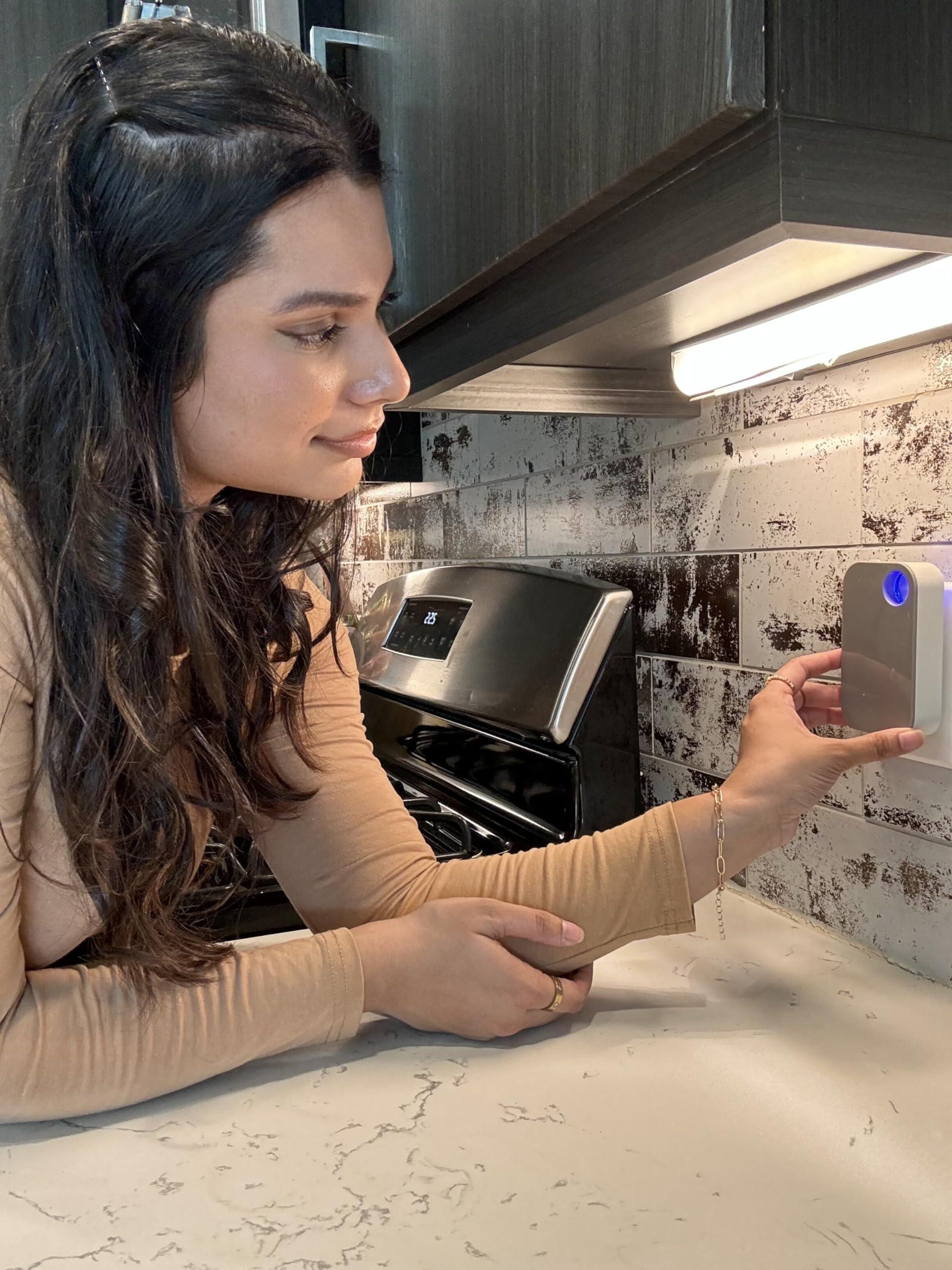 Ion Pure Plug In Air Purifier for Home | Negative Ion Technology for Allergen and Odor Reduction No Filter Compact, Quiet Operation Air Ionizers for Home Kitchen, Bedroom, Bathroom Air Purifiers - Image 9