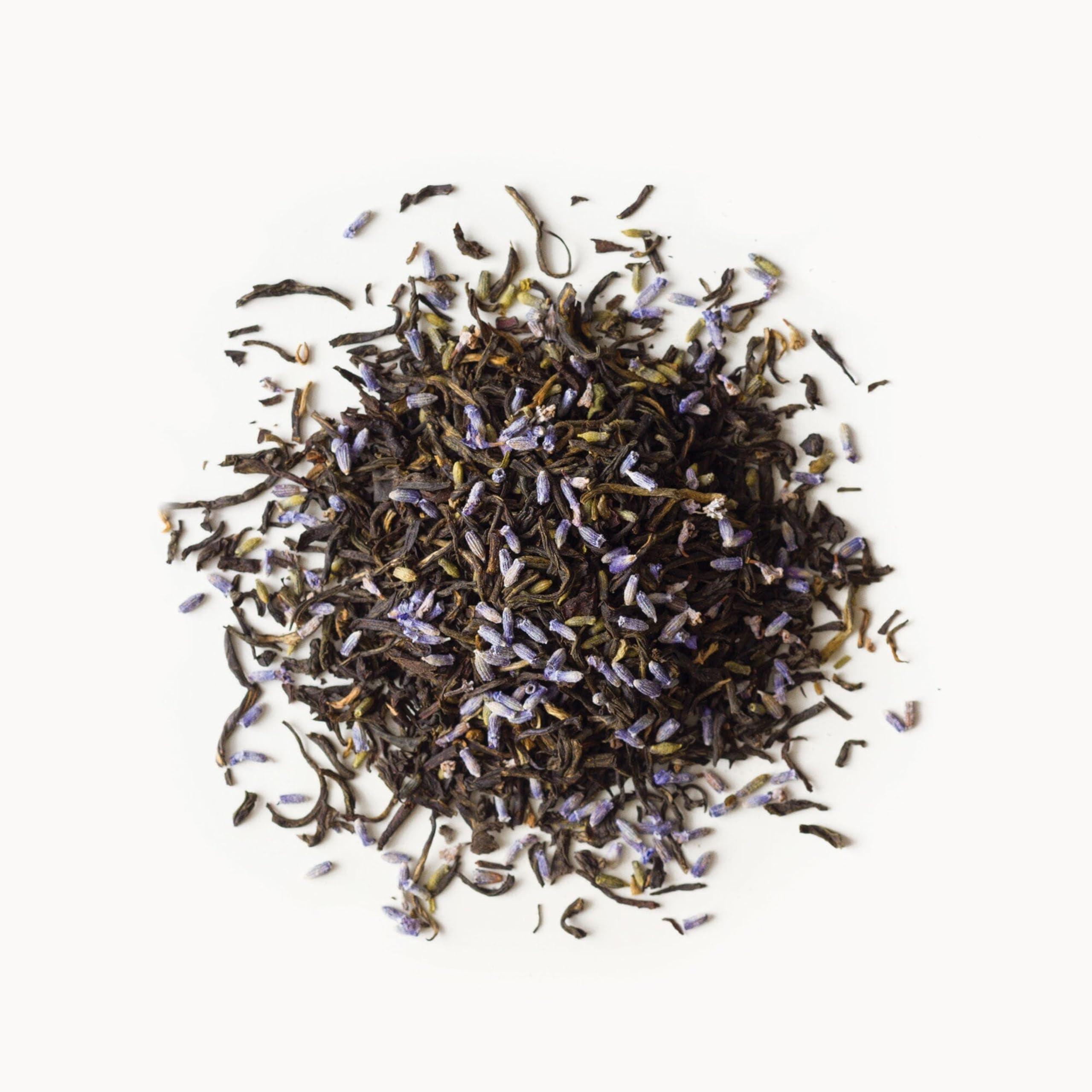 Rishi Tea Earl Grey Lavender Loose Leaf Pure Black Tea - Organic with Bergamot Oil and Lavender Flowers, Energizing & Caffeinated - 16 Ounces, 50+ Servings - Image 2