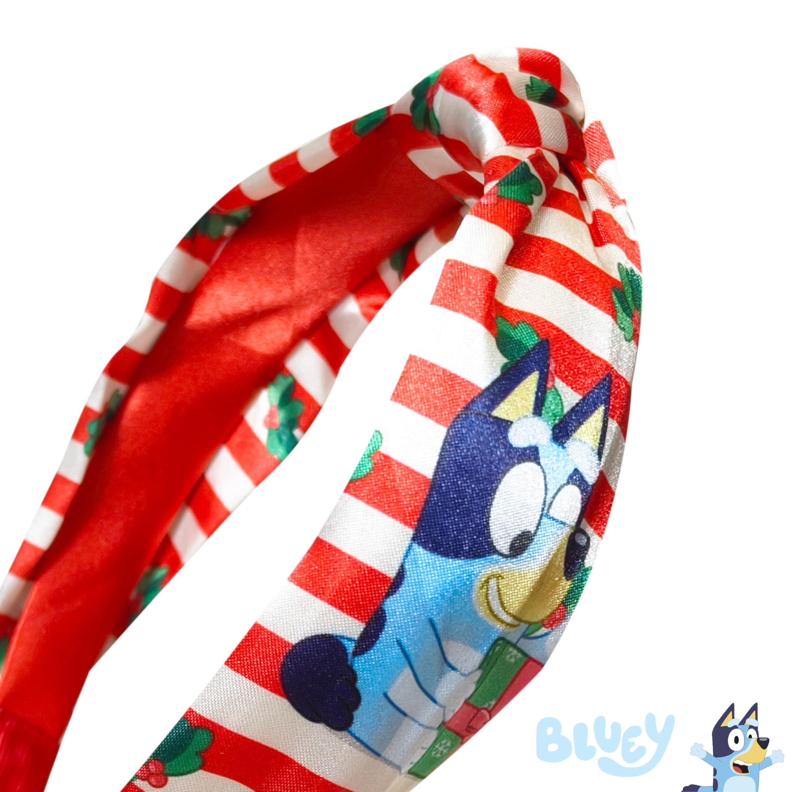 LUV HER Licensed Bluey Thick Knotted Headband For Girls - One Size Fits All - Christmas Hair Accessories For Her Ages 3+ - Image 7
