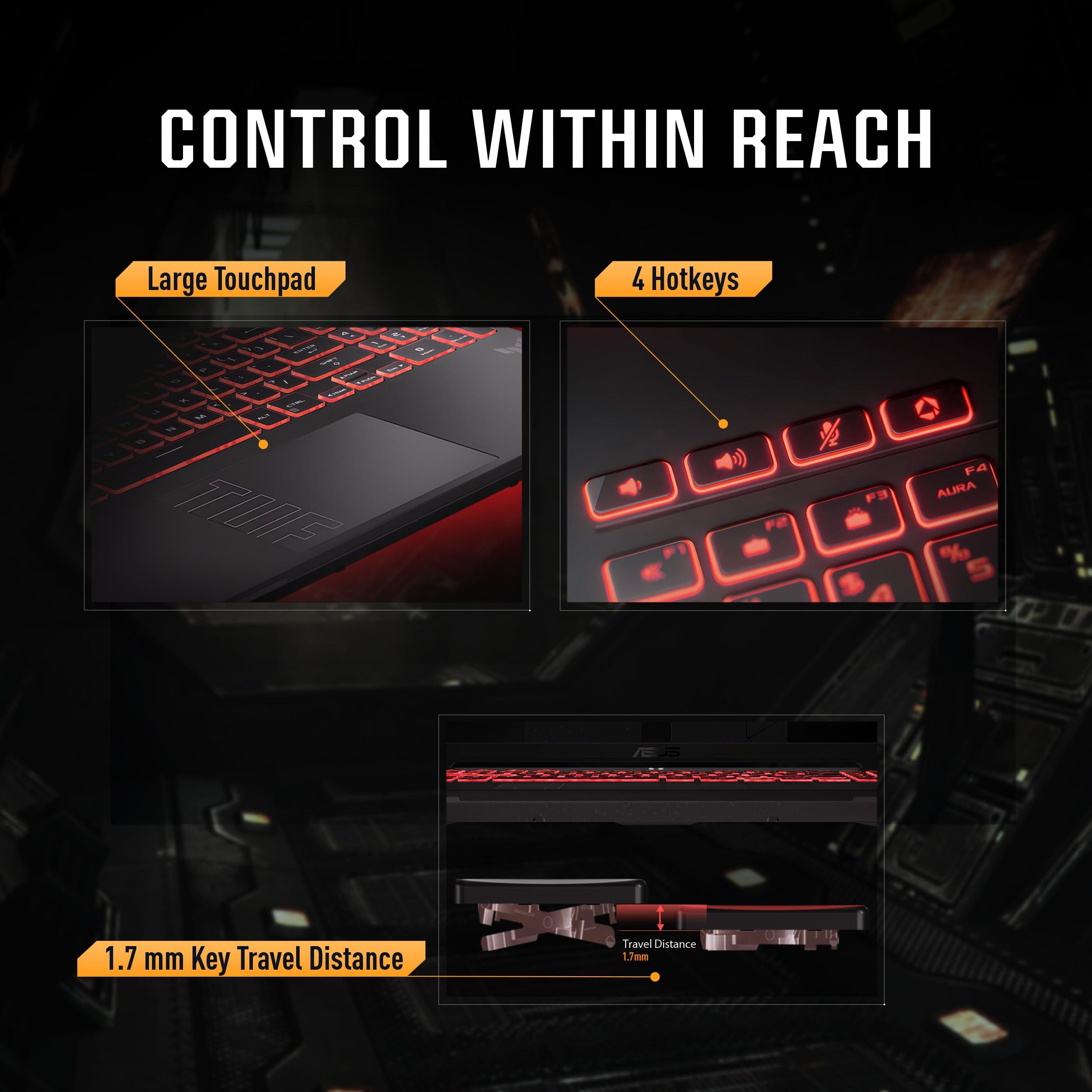 ASUS TUF Gaming A16 Gaming Laptop, 16” FHD+ 16:10 165Hz Display, AMD Ryzen™ 9 7940HX, NVIDIA® GeForce RTX™ 4060, 16GB DDR5, 512GB PCIe Gen4 SSD, Wi-Fi 6, Windows 11, FA607PV-AS93 - Image 8