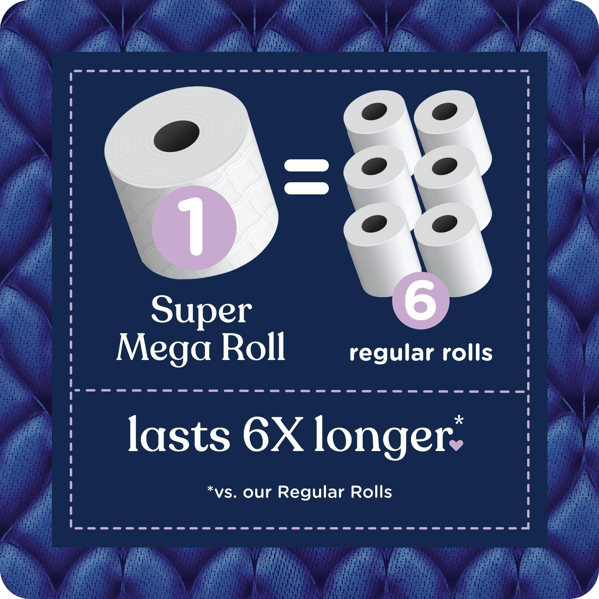 Quilted Northern Ultra Plush Toilet Paper, 8 Super Mega Rolls = 48 Regular Rolls, 3X Thicker*, 3 Ply Soft Toilet Tissue - Image 9