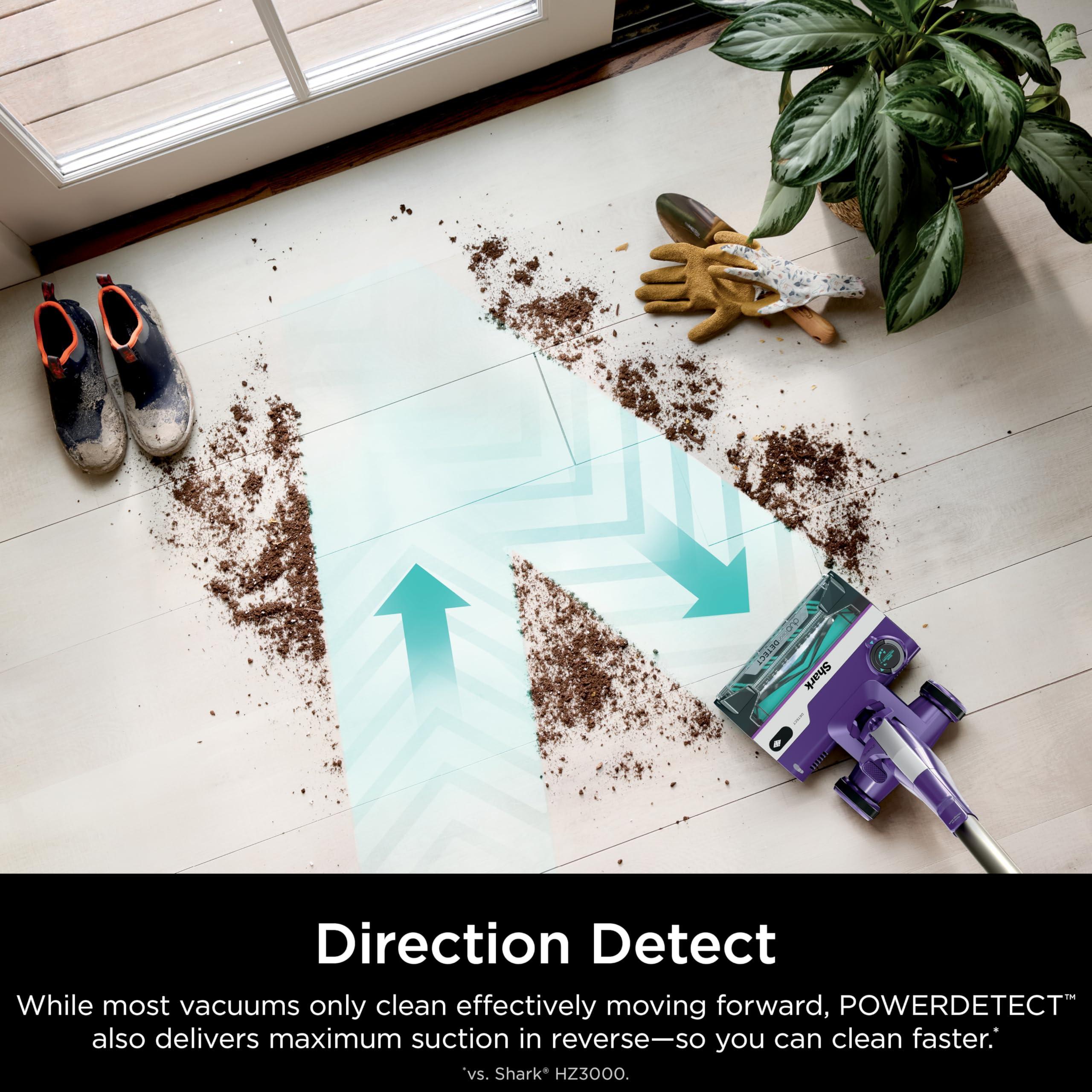 Shark POWERDETECT Ultra-Light Corded Stick Vacuum with DuoClean Technology, Self-Cleaning Brushroll for No Hair Wrap, Anti-Allergen Complete Seal, and Odor Neutralizer Technology, HZ4002 - Image 7