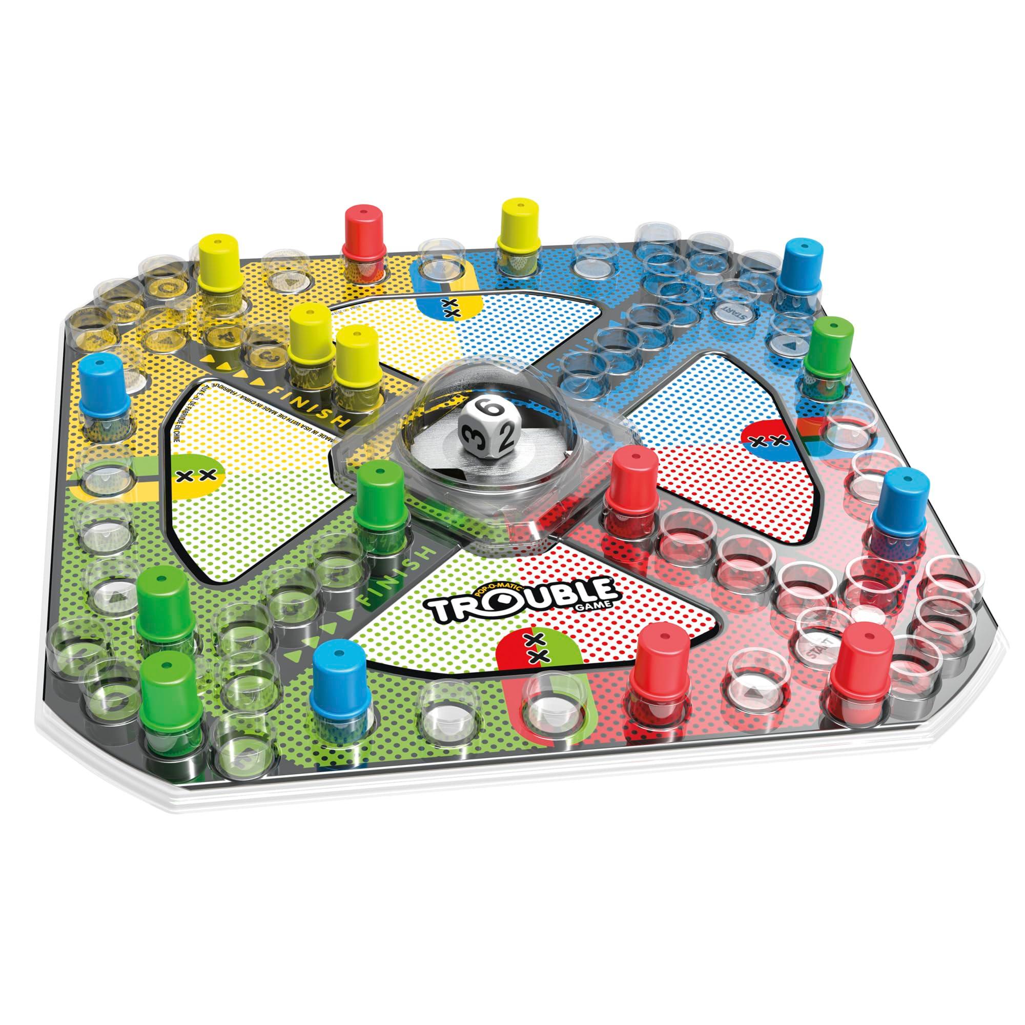 Hasbro Gaming Trouble Kids Board Game, Pop-o-Matic Trouble Game, Kids Games for 2-4 Players, Family Board Games for Kids, Kids Gifts, Ages 5 and Up, Packaging May Vary - Image 4