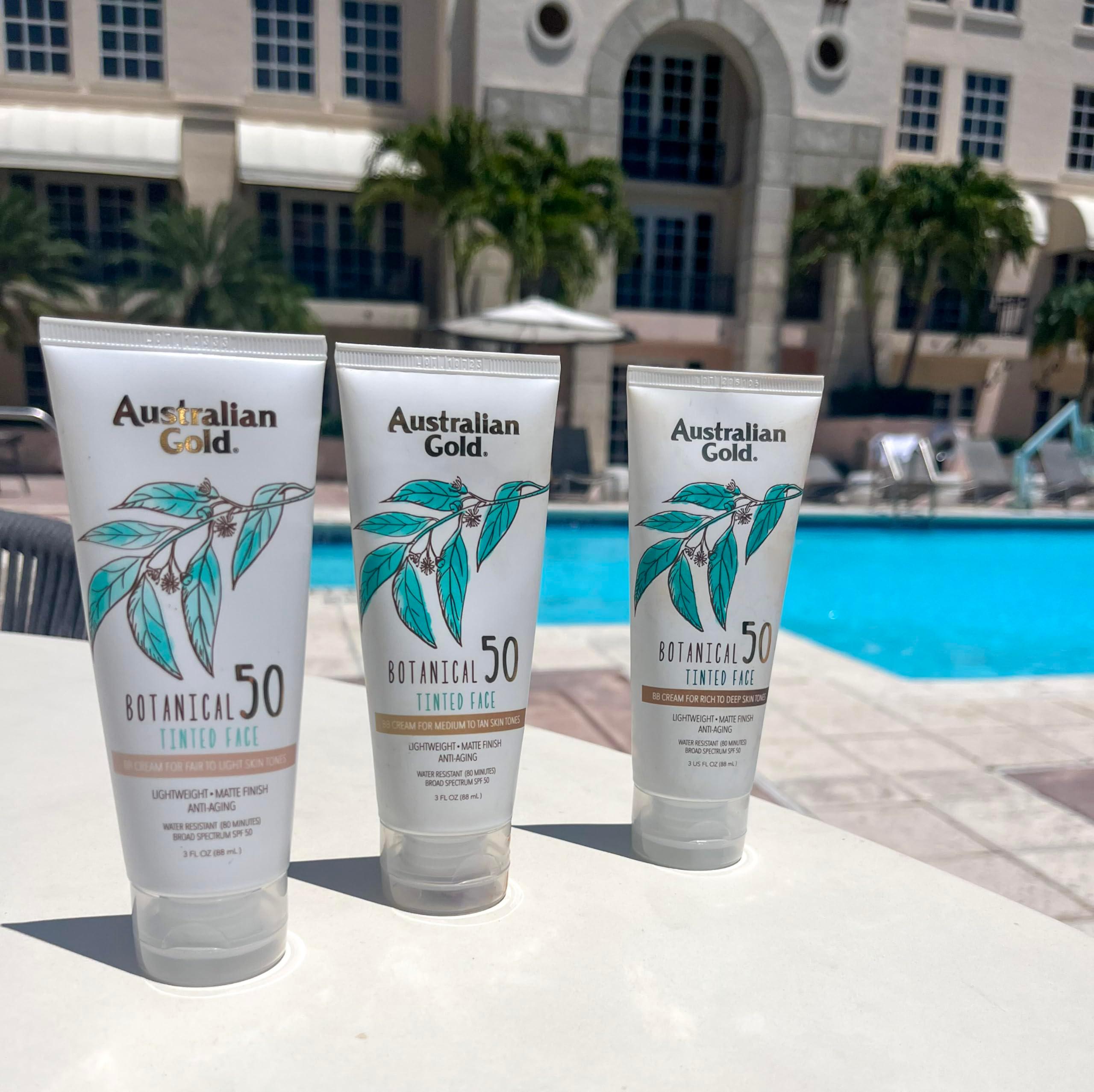 Australian Gold Botanical SPF 50 Tinted Mineral Sunscreen for Face, Non-Chemical BB Cream, Water-Resistant, Matte Finish, For Sensitive Facial Skin, Medium to Tan Skin Tones, 3 FL Oz - Image 9