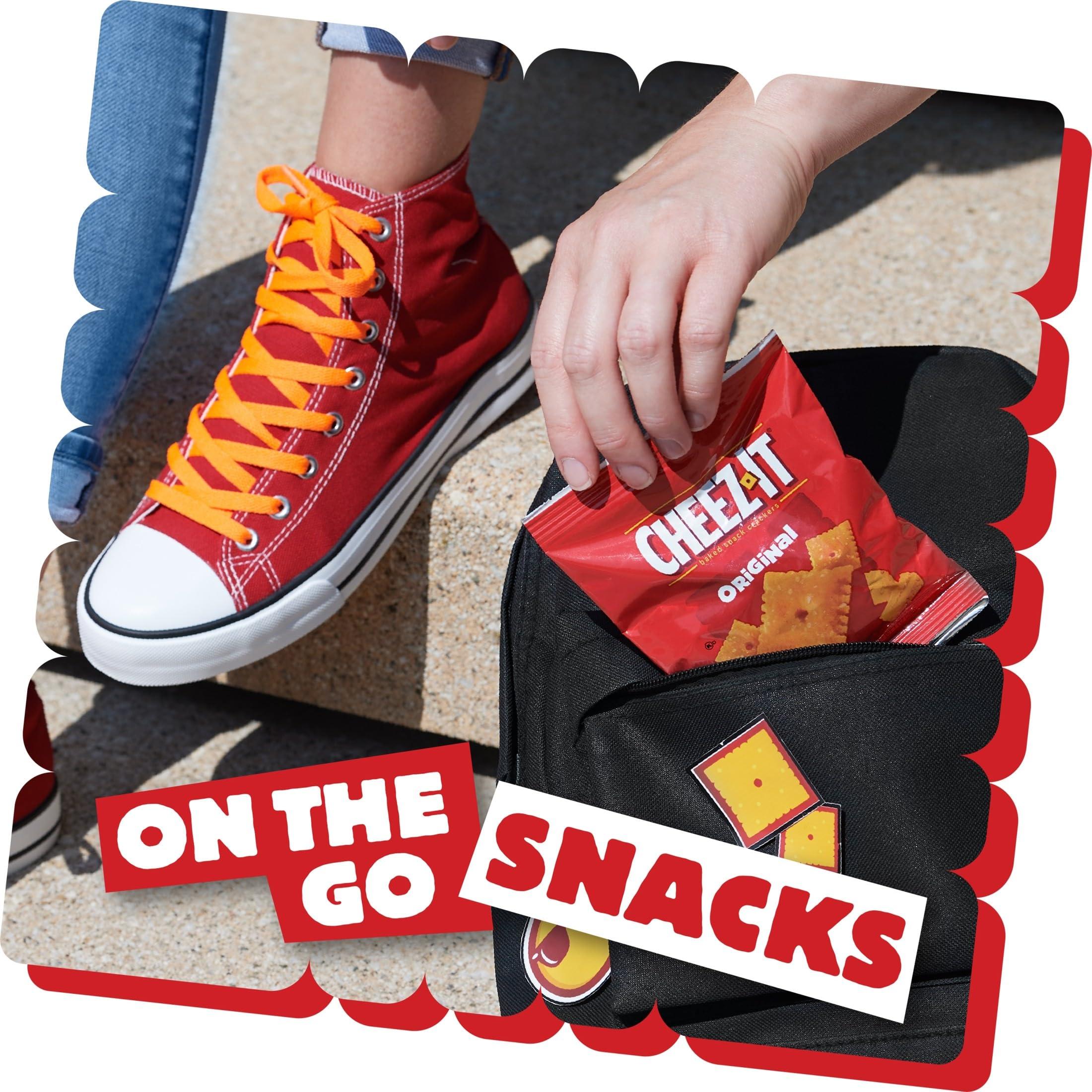 Cheez-It Cheese Crackers, Baked Snack Crackers, Lunch Snacks, Original (40 Packs) - Image 5