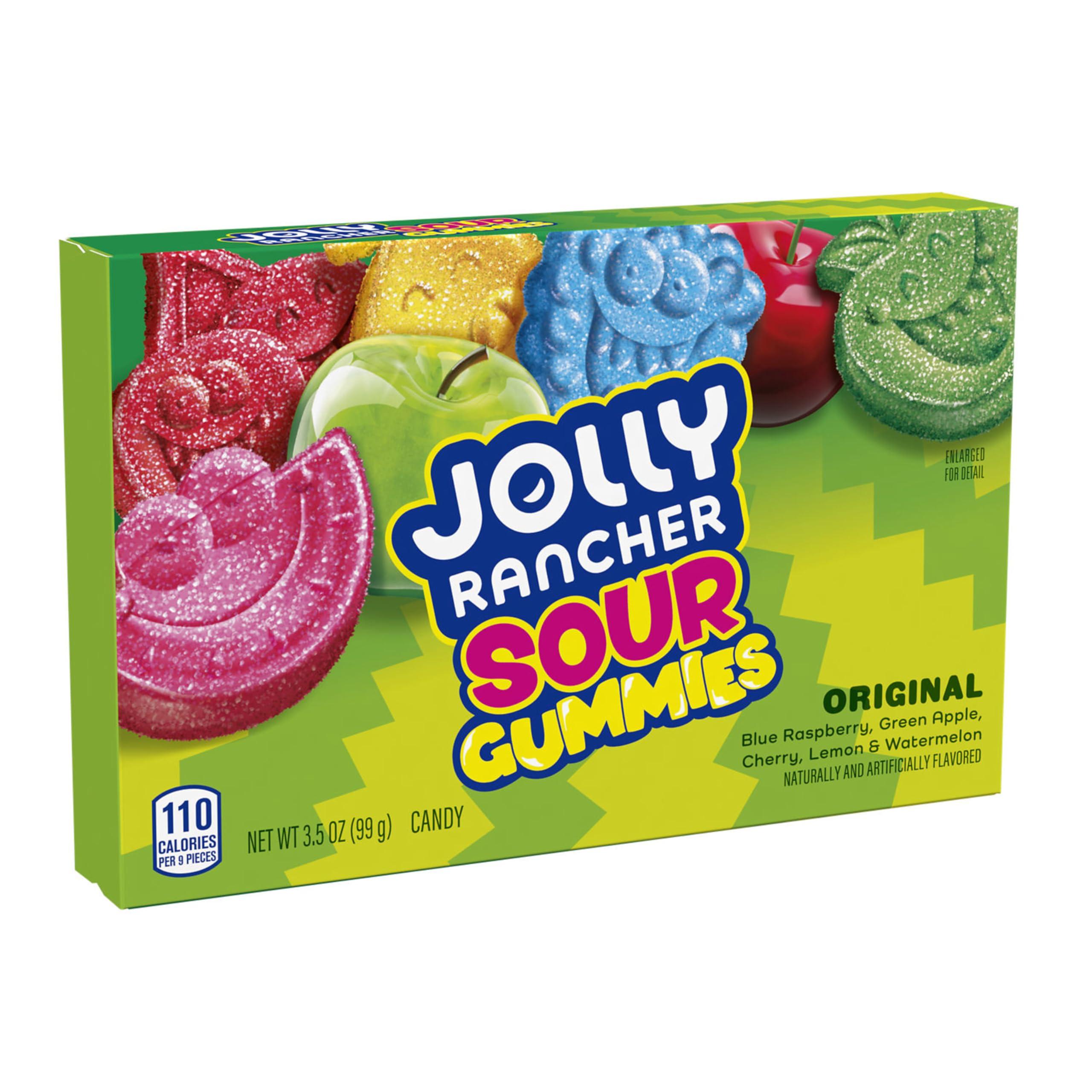 JOLLY RANCHER Sour Gummies Assorted Fruit Flavored Candy Box, 3.5 oz - Image 3