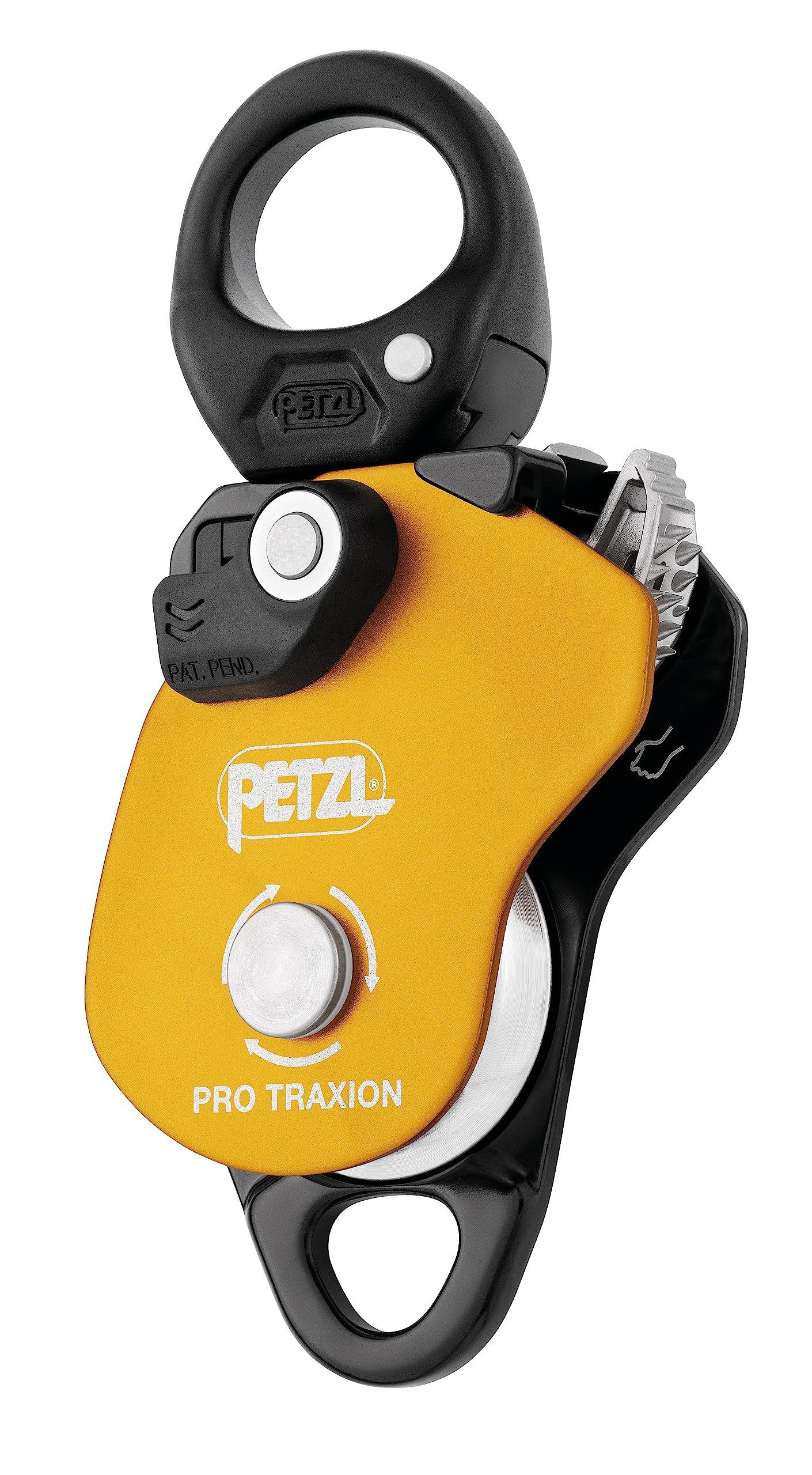 Petzl, Pro Traxion, High Efficiency Progress Capture Pulley with Swivel.