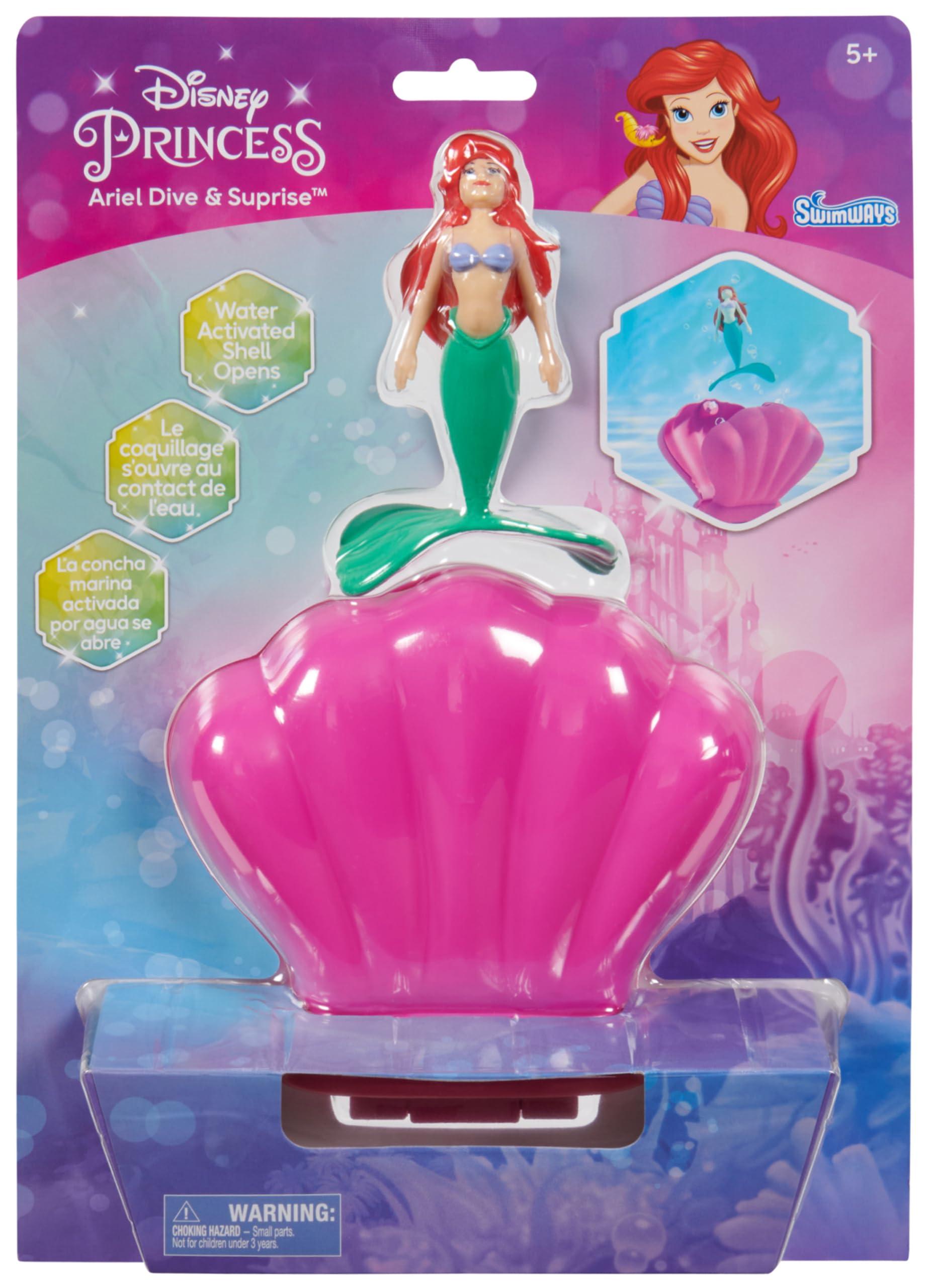 Swimways Disney Princess Ariel Dive Characters 3-Pack, Swimming Pool Accessories & Kids Pool Toys, Pool Party Supplies & Water Toys for Kids Aged 5 & Up - Image 8