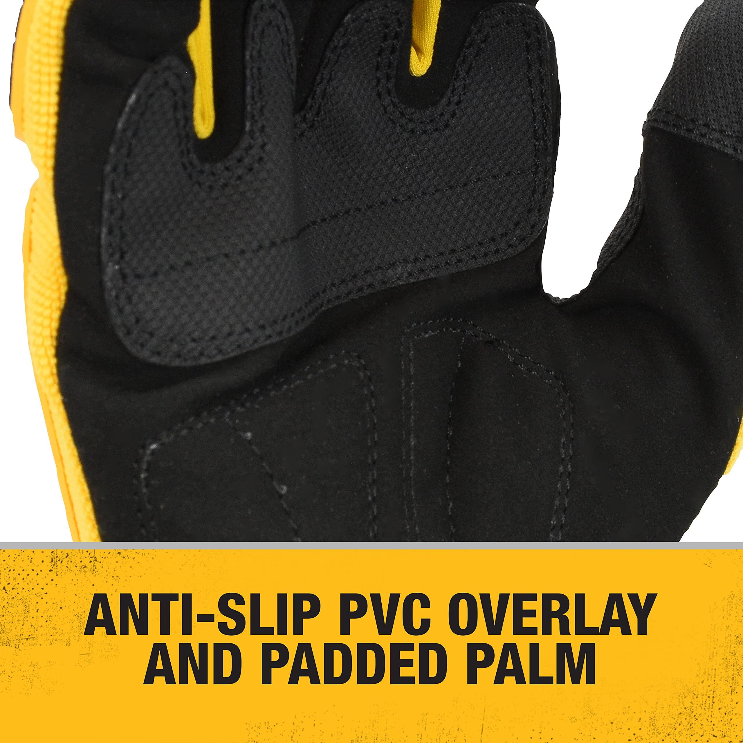 DEWALT DPG781 - Performance Mechanic Work Glove with TPR Impact Protection and Anti-Slip Grip - Large (1 Pair) - Image 4