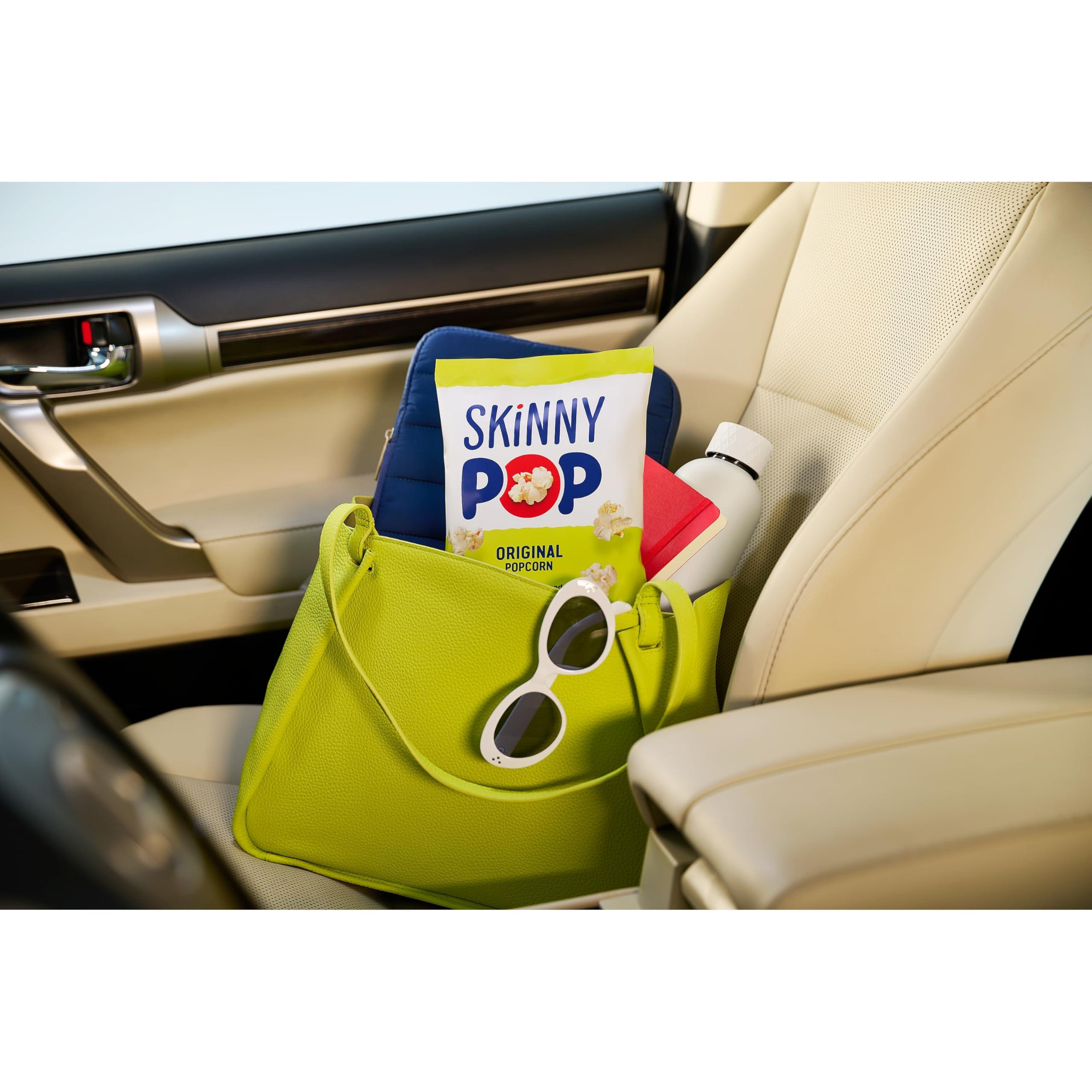 SkinnyPop Popcorn, Original, Whole Grain, Dairy-Free Snack, 0.65oz Bags (30ct) - Image 3