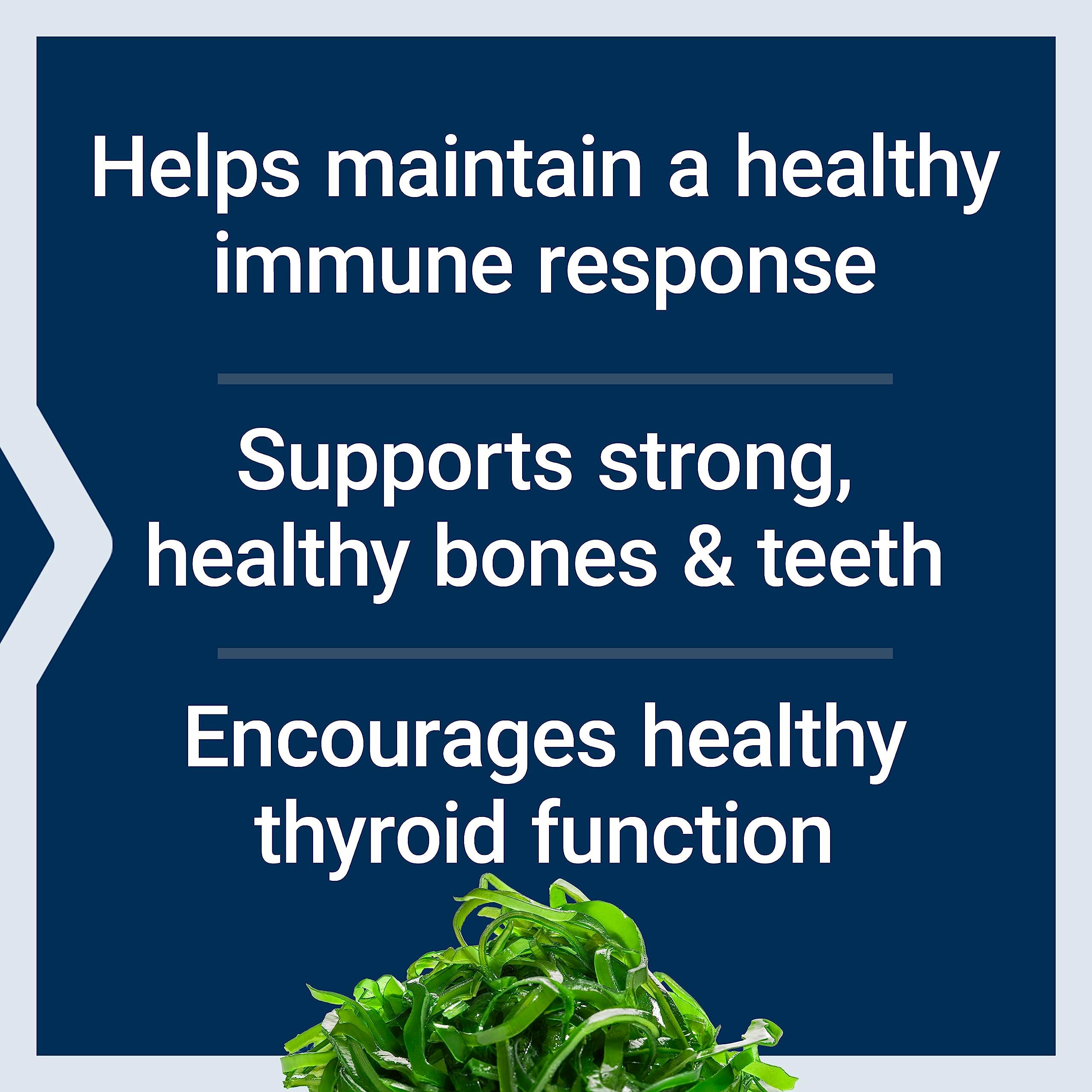 Life Extension Vitamins D and K with Sea-Iodine, vitamin D3, vitamin K1 and K2, iodine, supports immune, bone, arterial and thyroid health, non-GMO, gluten-free, 60 capsules - Image 4