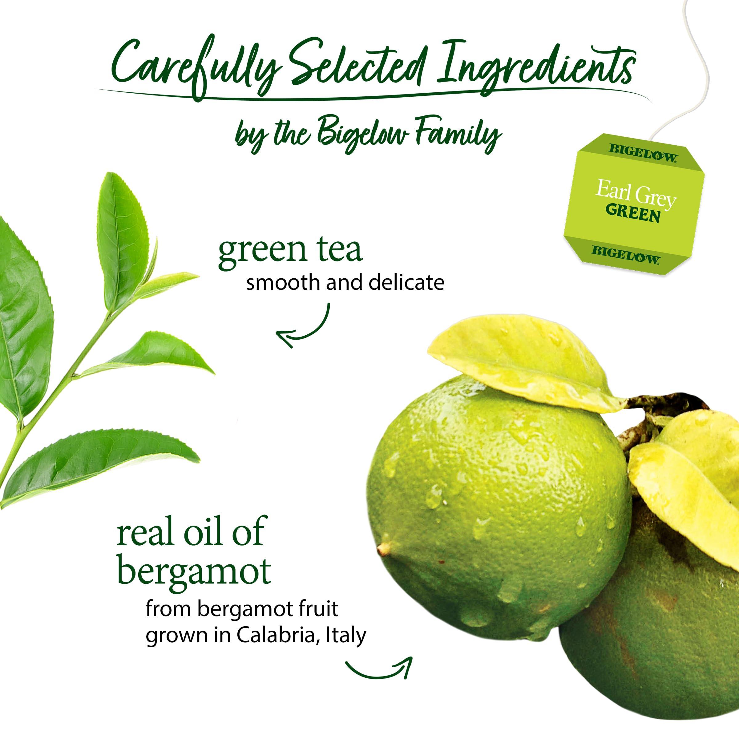 Bigelow Tea Earl Grey Green Caffeinated Bags, 20 Count, Pack of 6 - Image 3