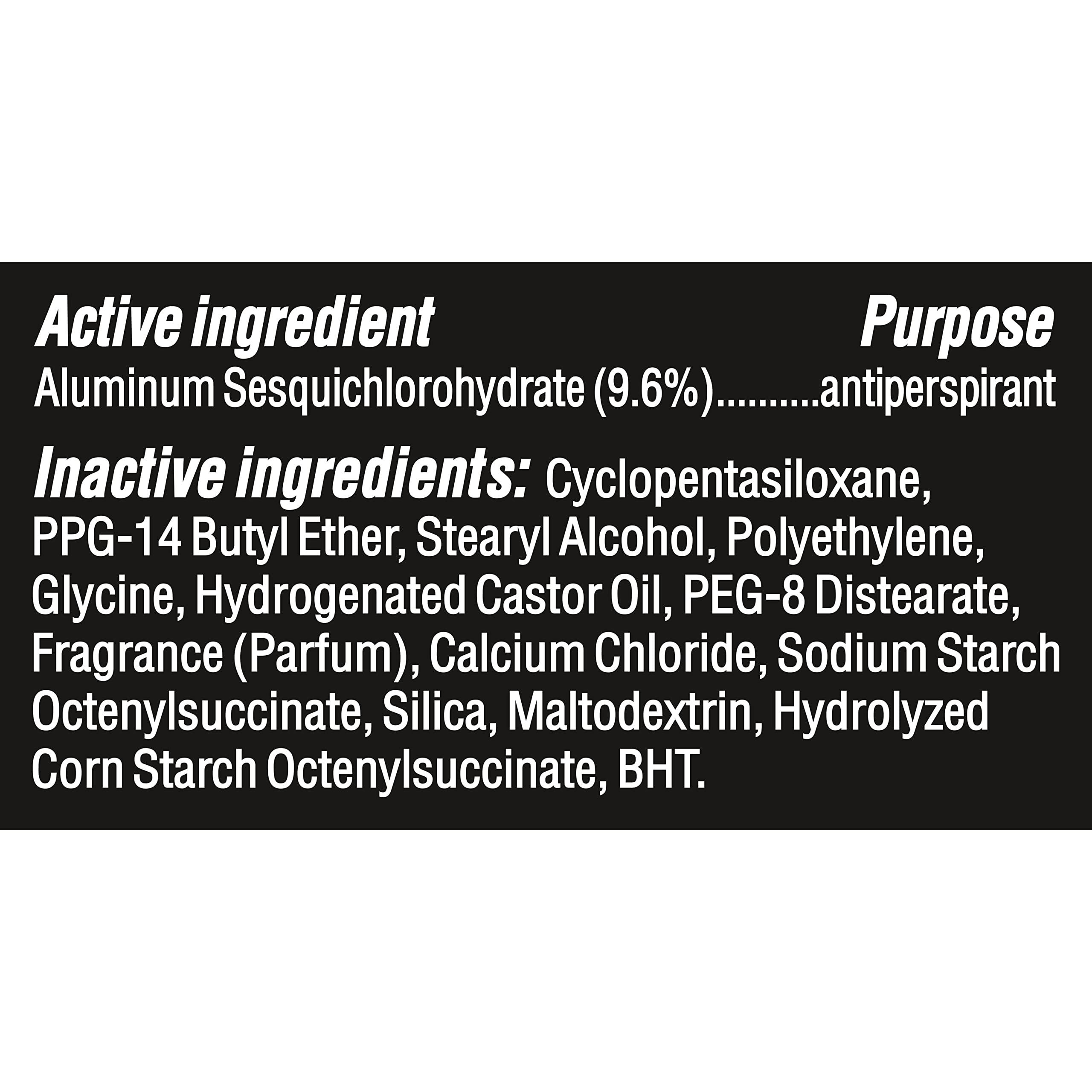 Degree Men UltraClear Antiperspirant Deodorant Black+White 2 Count 72-Hour Sweat & Odor Protection Antiperspirant For Men With MotionSense Technology 2.7 oz - Image 11