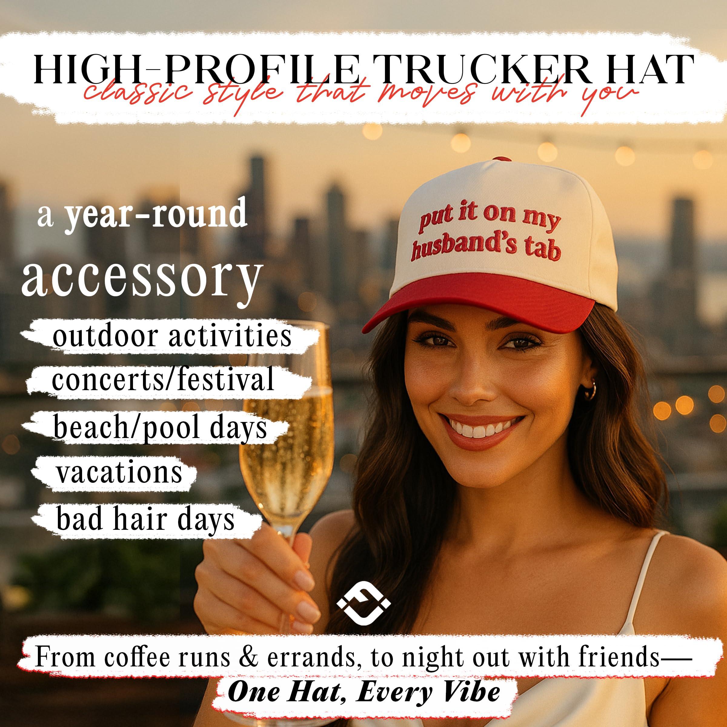 Funky Junque Vintage Canvas Snapback Hat - Adjustable 2 Tone Cap for Men Women - Put It On My, Cowboy, Girl Dad, Funny - Image 2