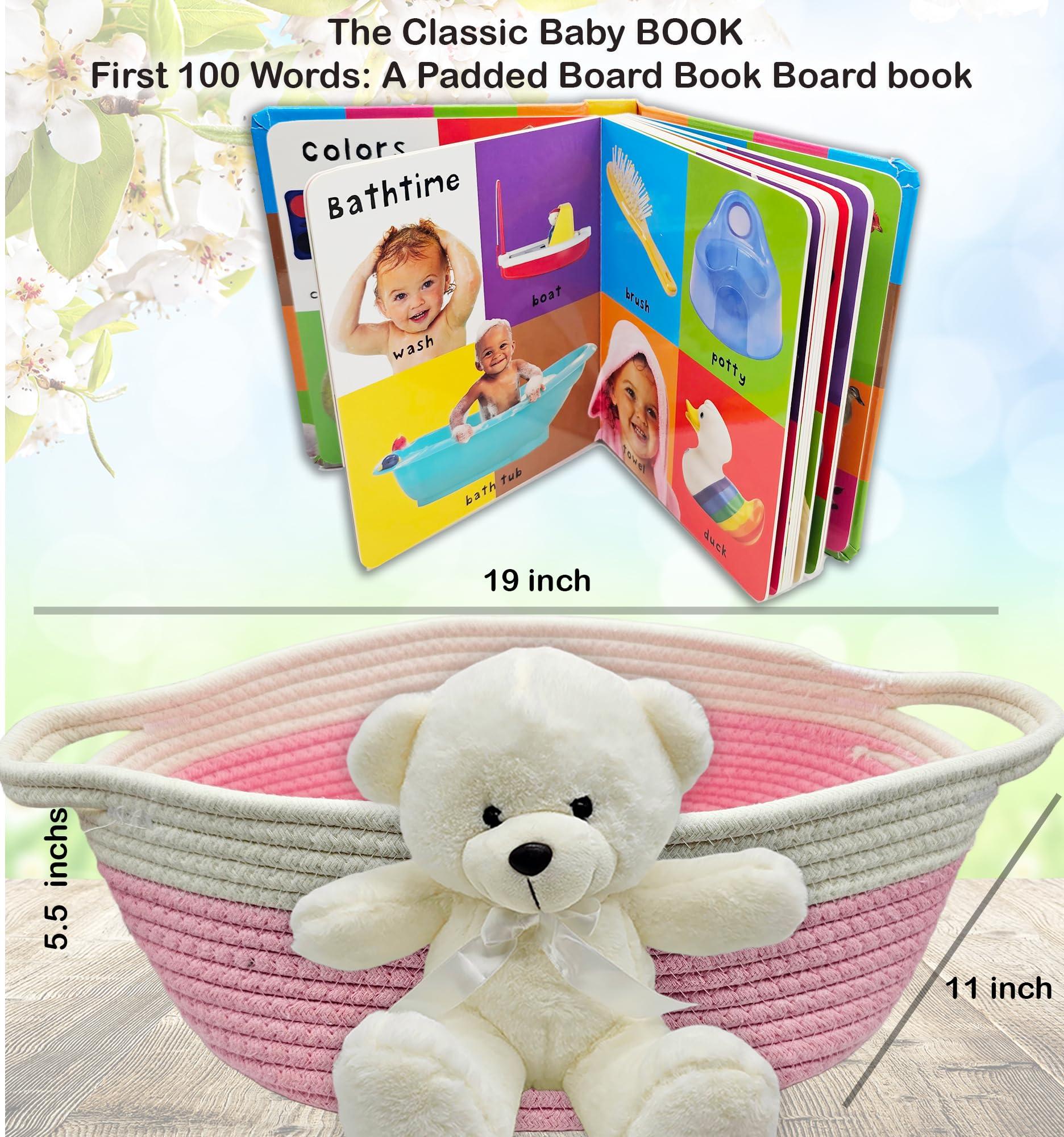 New Baby Girl Gift Basket | Unique Gift Set for a New mom Pink Baby Gift Set. Welcome Baby Care Package All w/Newborn Essentials Bundle for Expecting Moms Baby Shower, After Labor Gift - Image 3