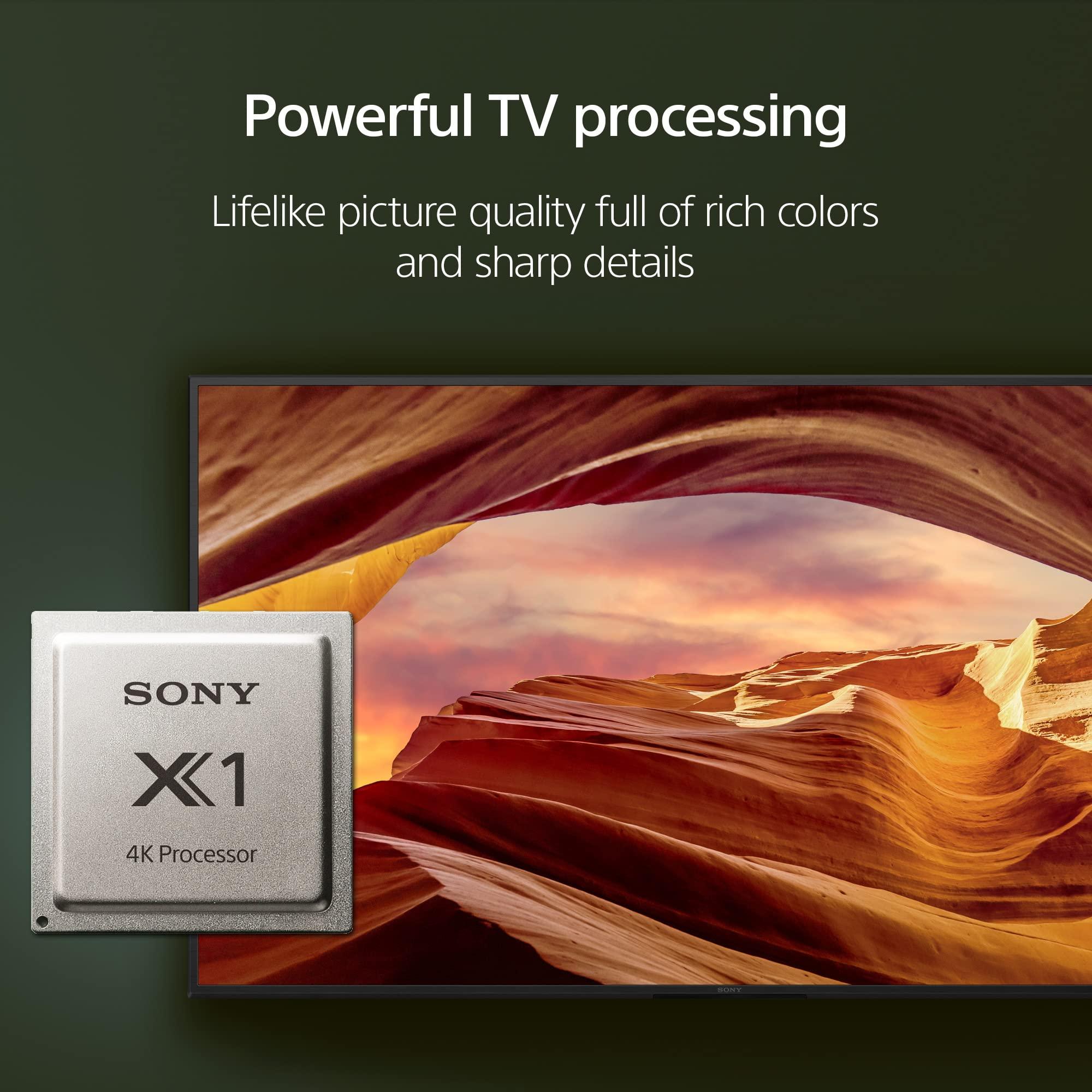 Sony X77L Series KD85X77L 85 Inch LED TV, Smart, Google TV, 4K, Ultra HD, Latest Model, Black - Image 2