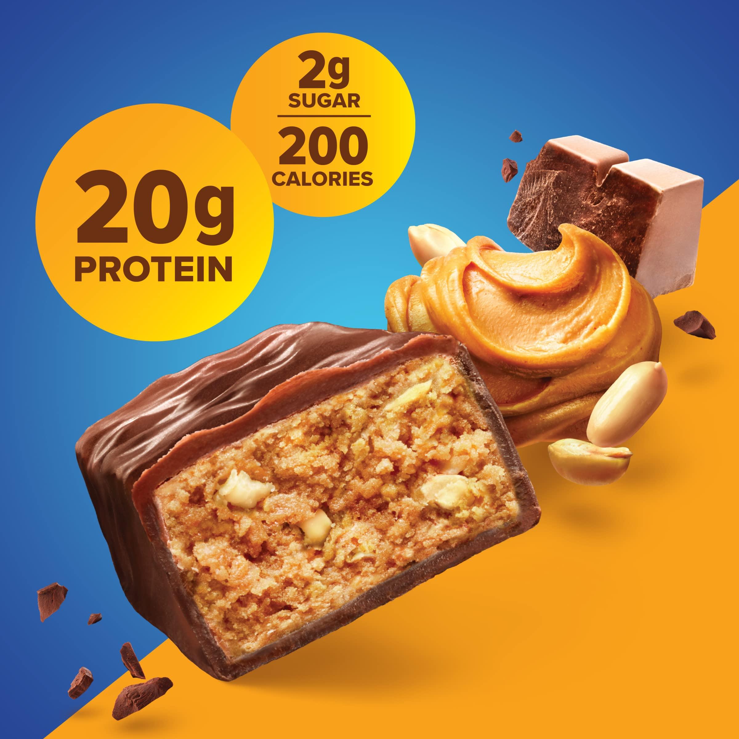 Pure Protein Bars, High Protein, Nutritious Snacks to Support Energy, Low Sugar, Gluten Free, Chocolate Peanut Butter, 1.76oz, 12 Count (Packaging May Vary) - Image 4