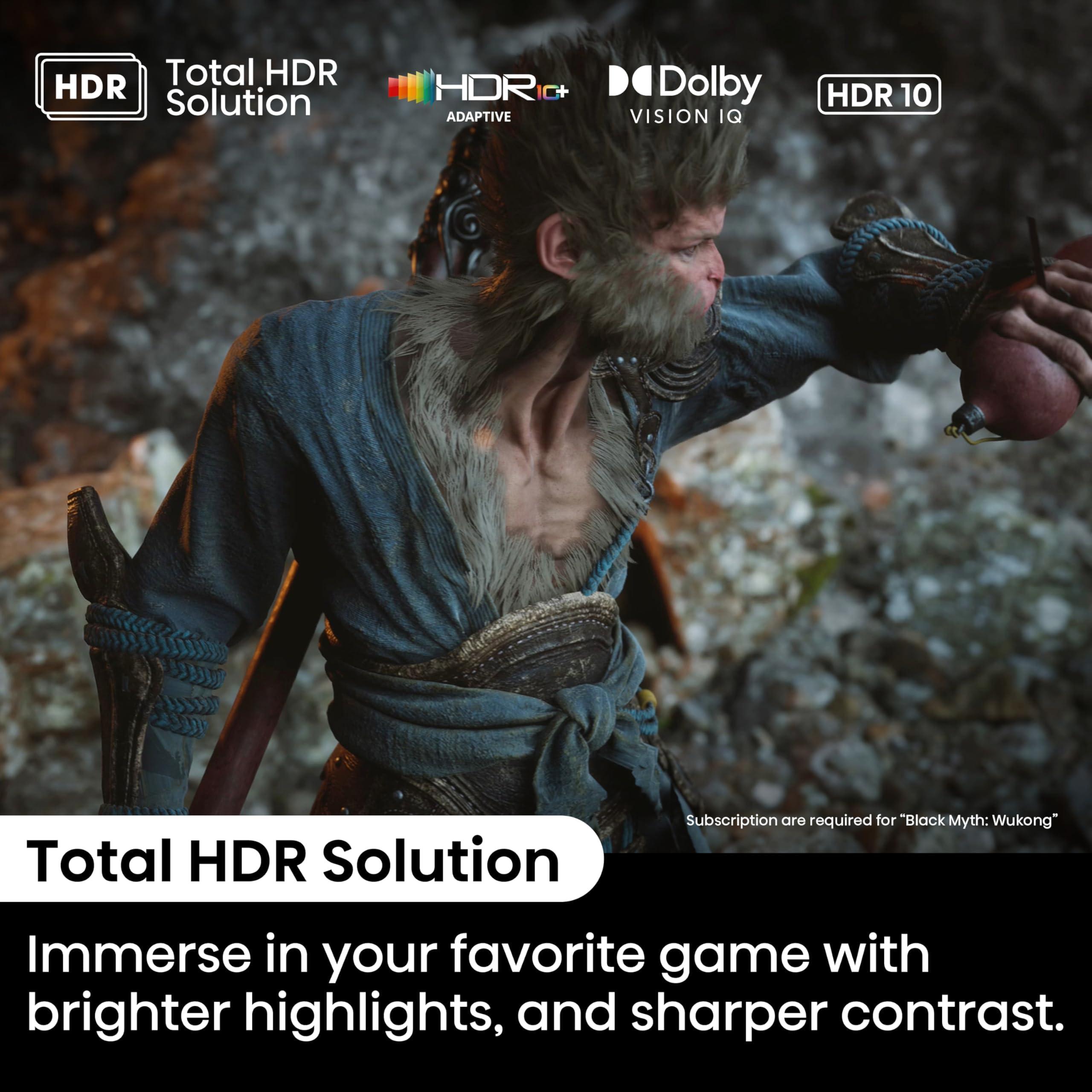 Hisense 65-Inch Class U7 Series Mini-LED ULED 65U7N, QLED, Full Array Local Dimming, Google Smart TV, Alexa Compatibility, 144Hz Game Mode Pro, VRR, 4K UHD, 2024 Model, Dolby Vision IQ, Dolby Atmos - Image 10