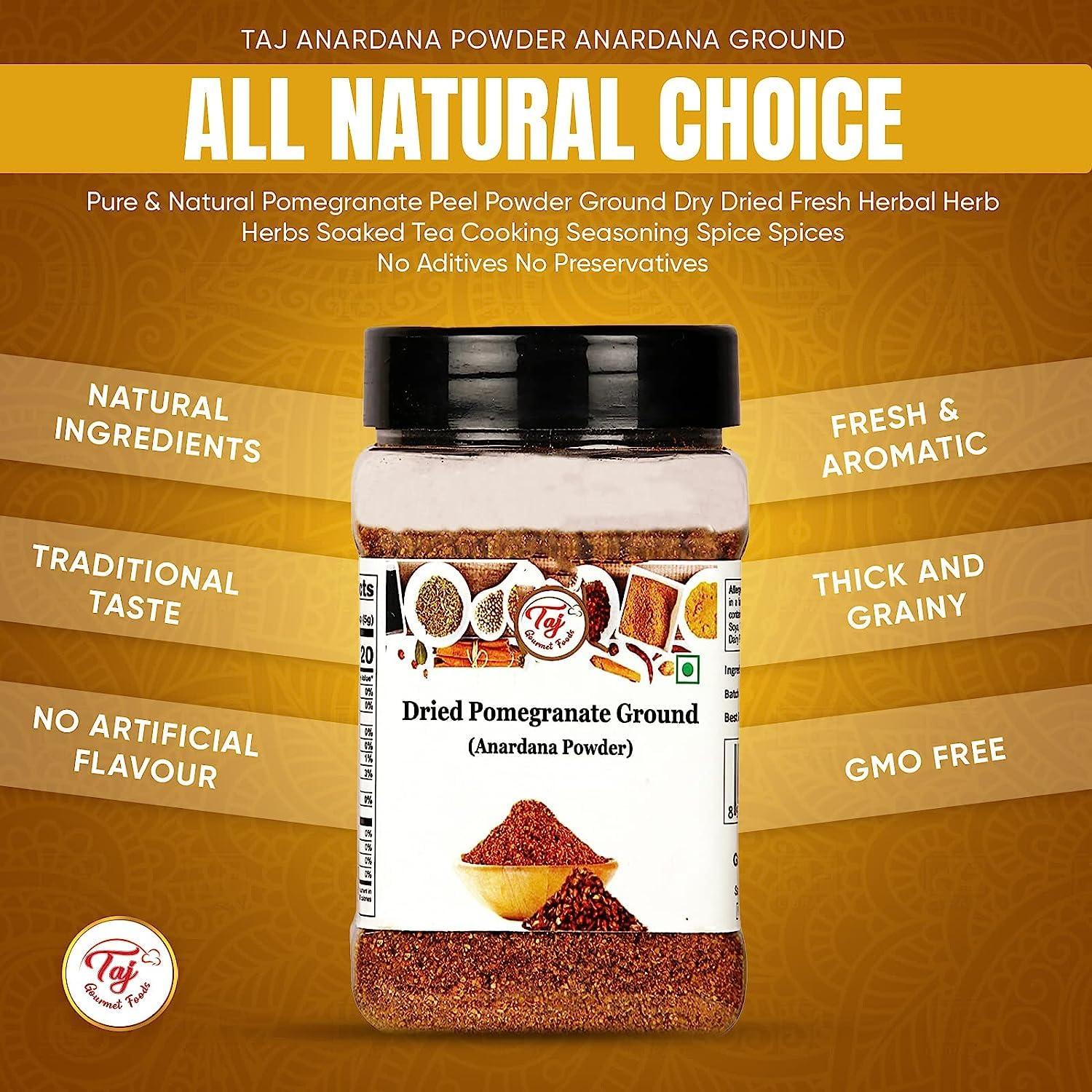 TAJ Premium Indian Anardana (Dried Pomegrante) (Powder) - Image 4