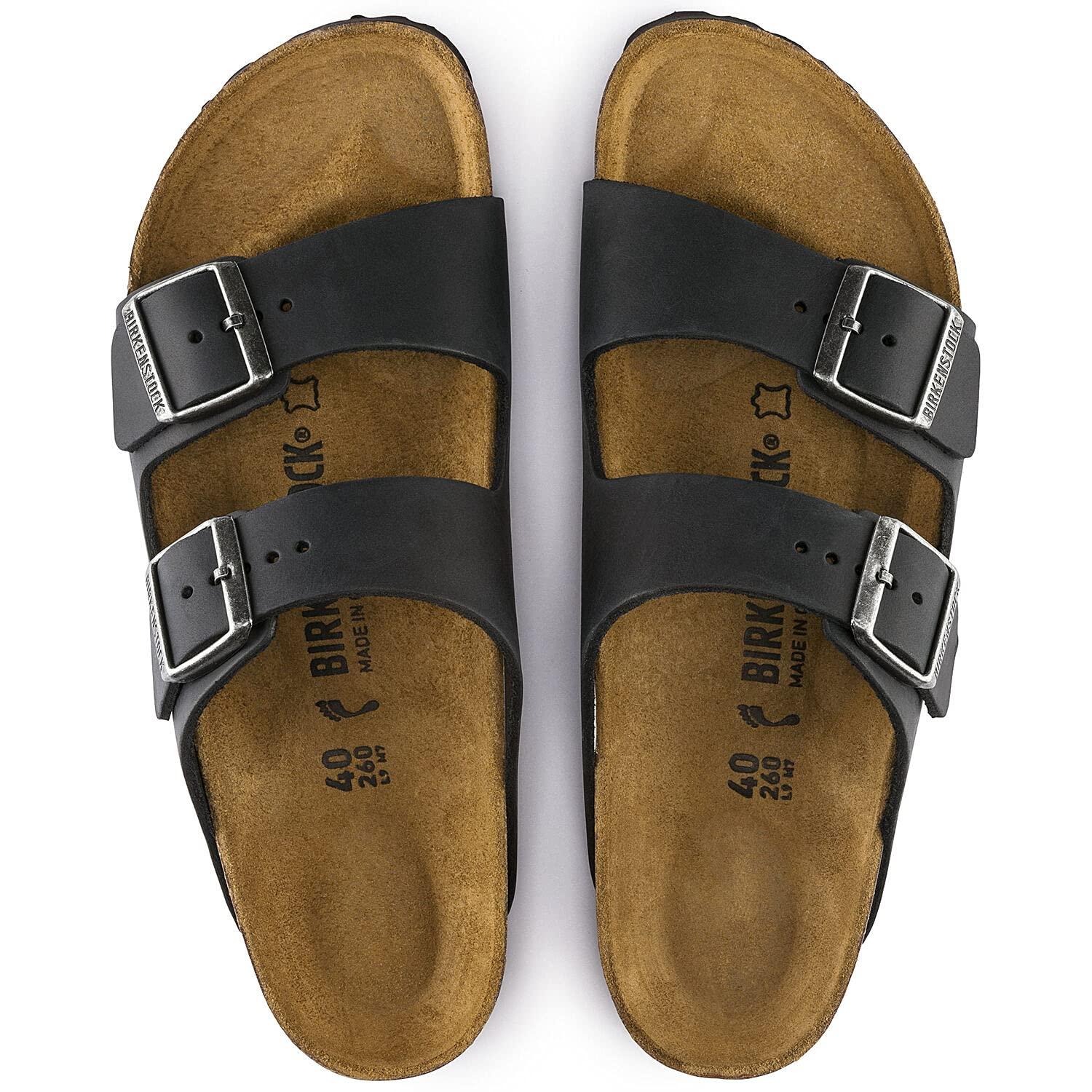 Birkenstock Womens Arizona Leather Sandals - Image 3