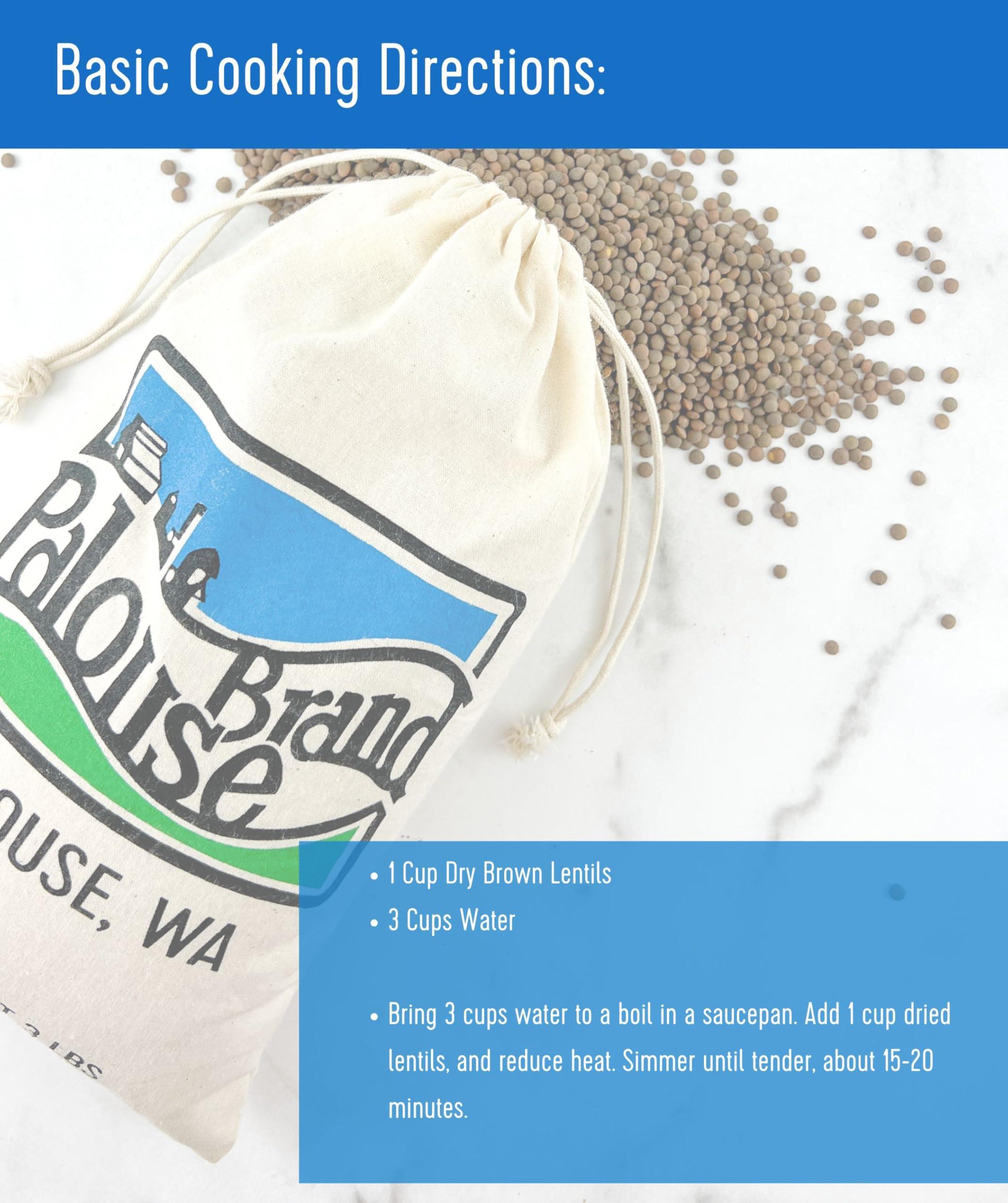 Certified Glyphosate Residue Free Brown Lentils | 25 LBS | Bulk | Desiccant Free | Sproutable | Non-GMO Project Verified | Kosher - Image 6