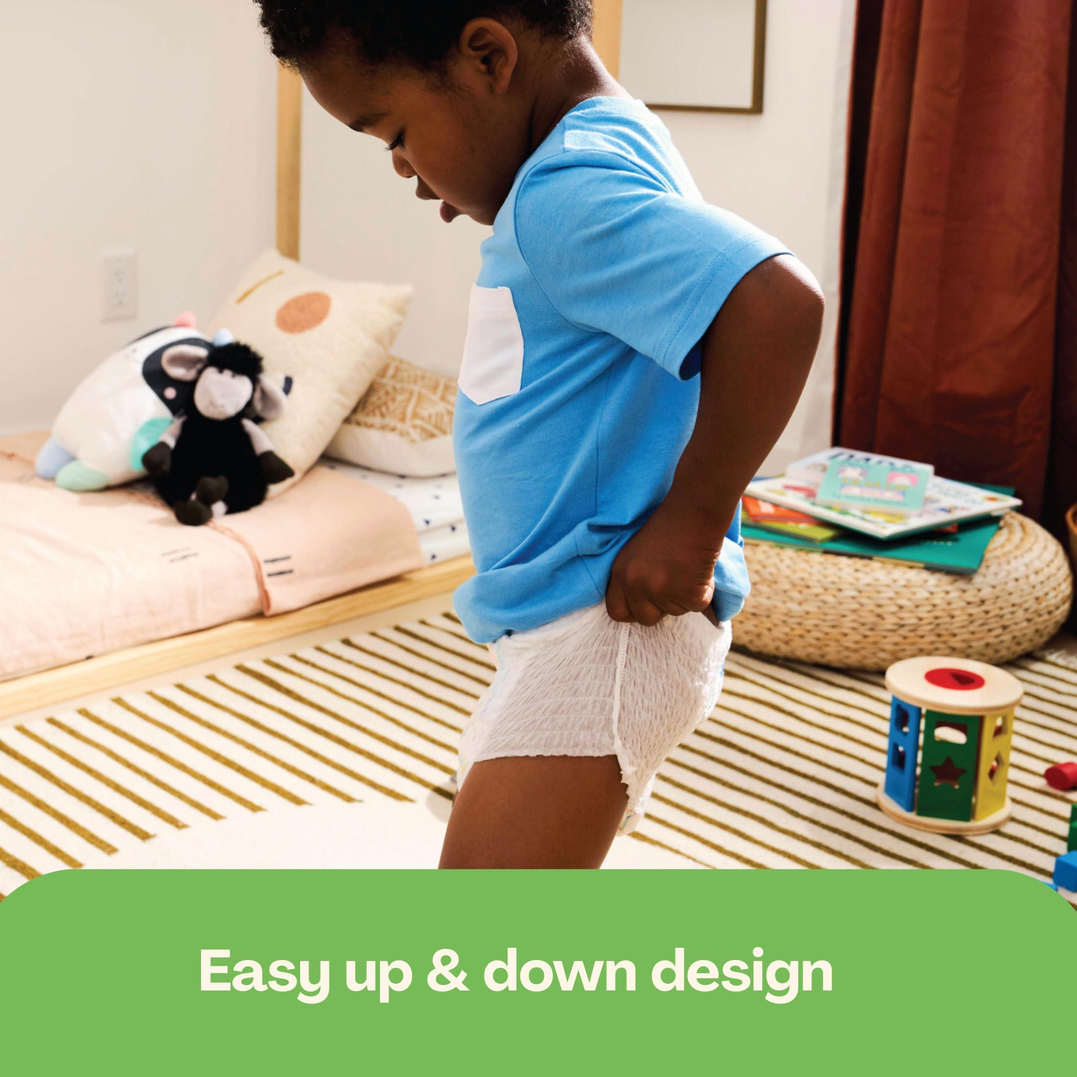 Hello Bello Premium Training Pants, Size 4T-5T (38+ lbs) Surprise Pack - 72 Count, Hypoallergenic with Soft, Cloth-Like Feel - Assorted Patterns for Boys - Image 4