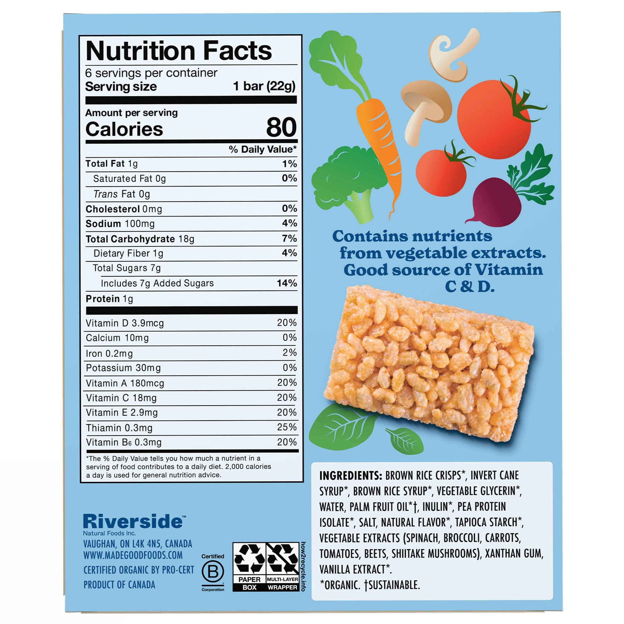 MadeGood Crispy Squares, Vanilla (36 Count) Gluten Free Snacks - Image 3