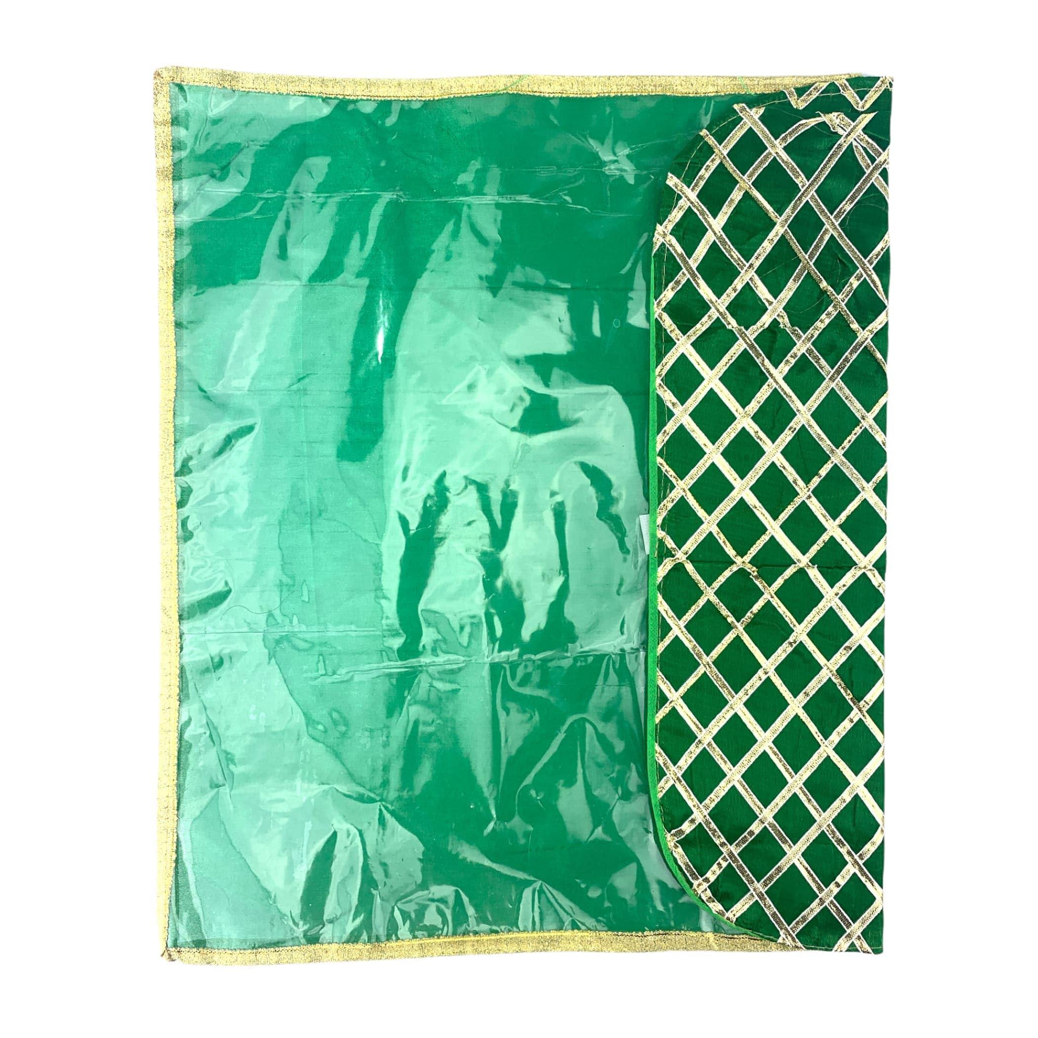 LOVENSPIRE 5 Assorted Gotta Patti Saree Bags Lehnga Cover Clothes Organizer Sari Storage Bag for Wardrobe and Gifting Storage Indian Wedding Favor Cloth Case Birthday - Image 9