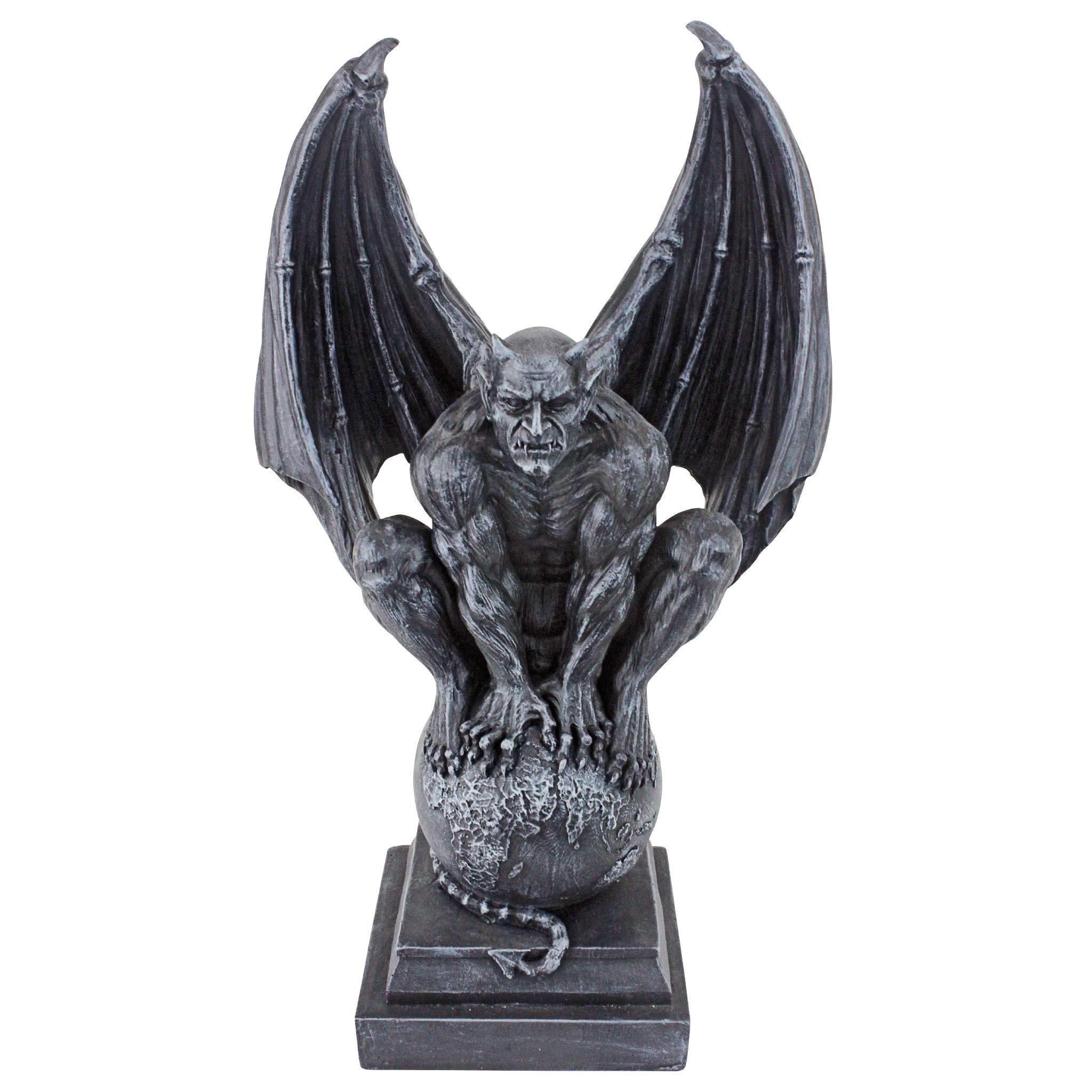 Design Toscano Hellion the Devil Gargoyle Statue 12 Inch - Image 4