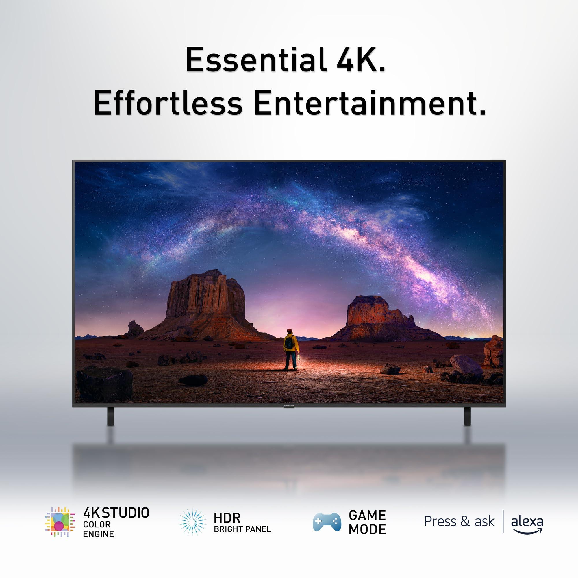 Panasonic W70 Series 50" LED 50W70BP, Smart Fire TV, Press & Ask Alexa, Apple AirPlay, 4K Ultra HD, (2025 Model), HDR10+, HDMI 2.1, Bluetooth Support - Image 2