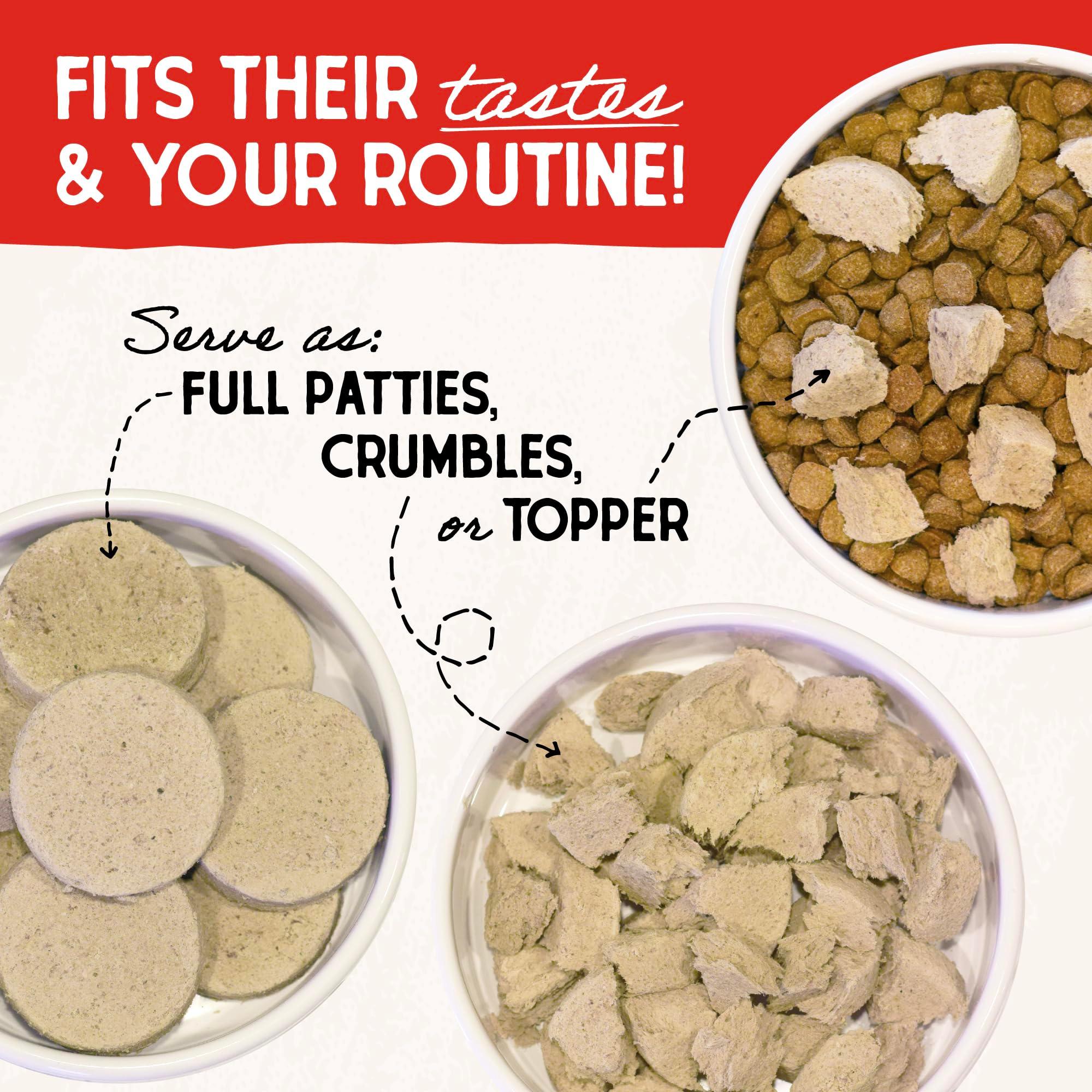 Stella & Chewy's Freeze-Dried Raw Dinner Patties - Beef Recipe - High Protein Grain-Free Puppy & Dog Food - Perfect For Picky Eaters - 25 oz - Image 4