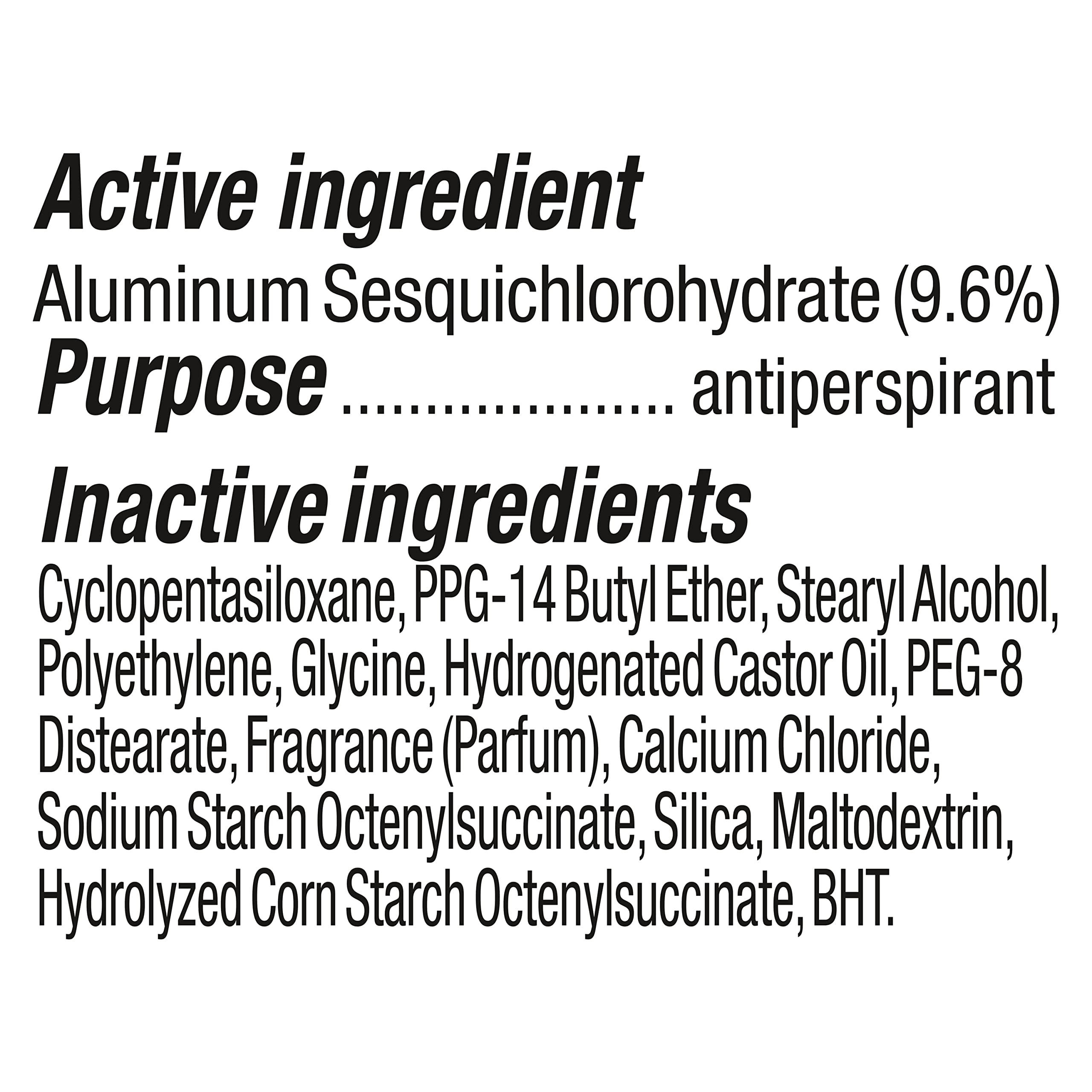 Degree Men UltraClear Antiperspirant Deodorant Black + White 72-Hour Sweat & Odor Protection Antiperspirant For Men With MotionSense Technology 2.7 Ounce (Pack of 4) - Image 19