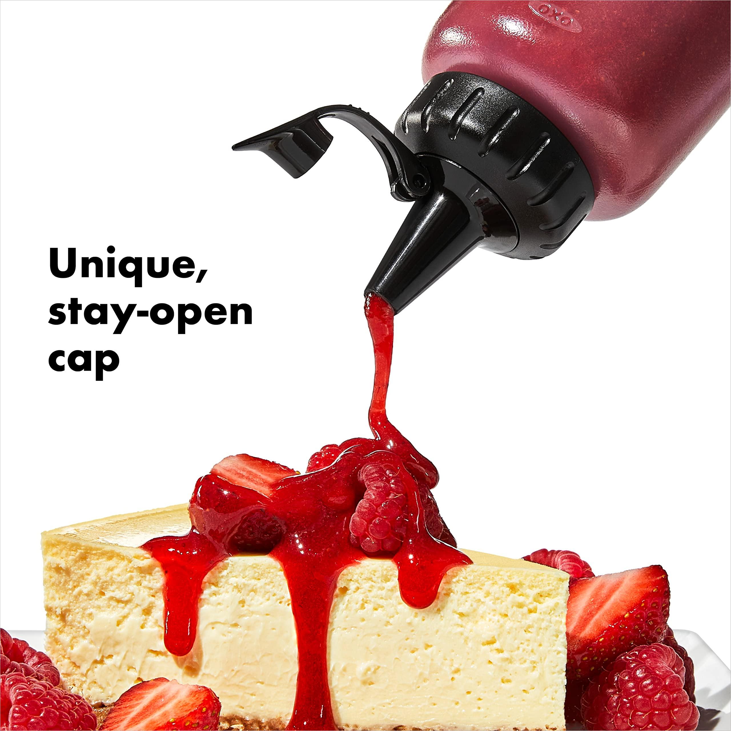 OXO Good Grips Chef's Squeeze Bottle Medium - 5 Pack - Image 4