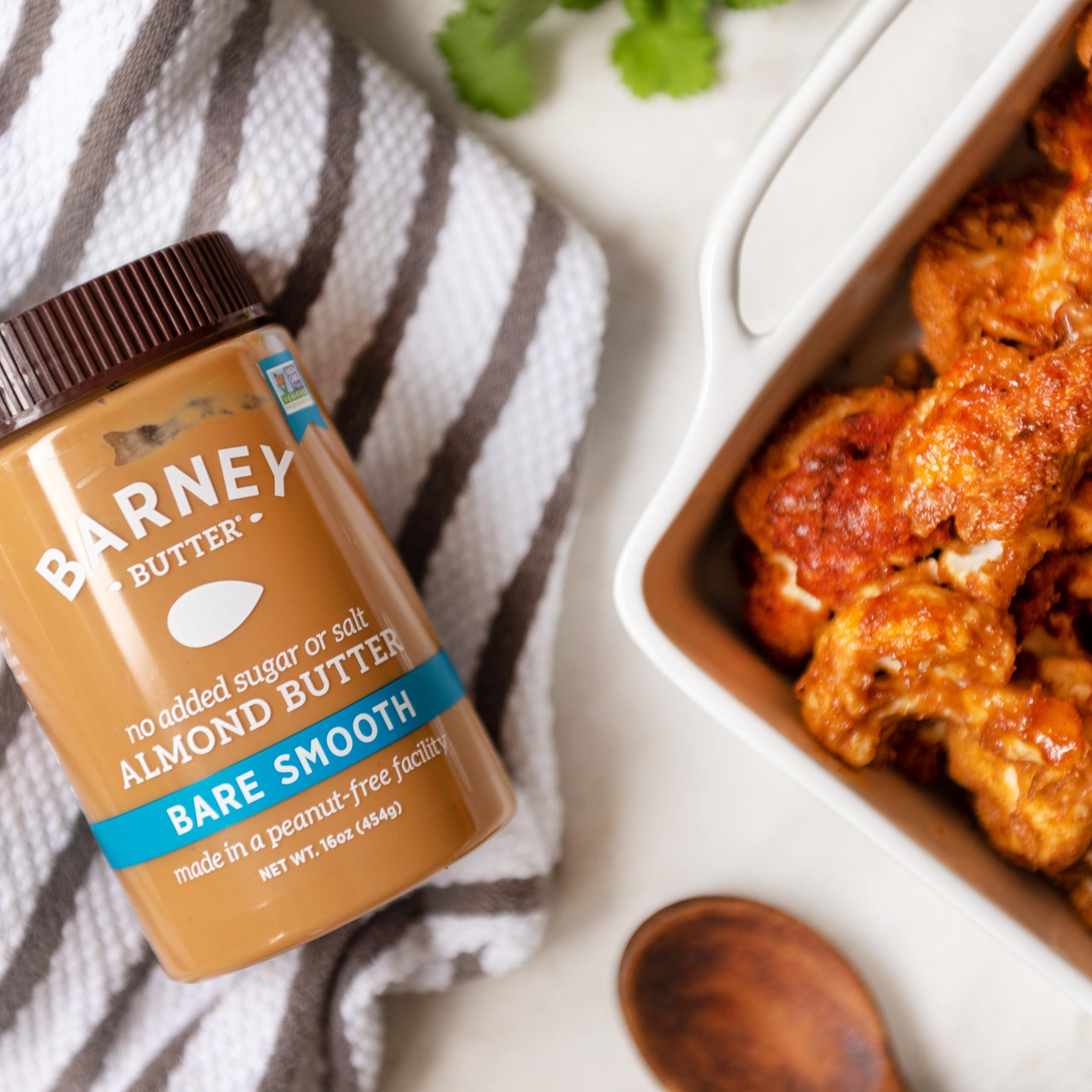 Barney Butter Almond Butter, Bare Smooth, 16 Ounce Jar, No Added Sugar or Salt, Skin-Free Almonds, No Stir, Non-GMO, Gluten Free, Keto, Paleo, Vegan - Image 3