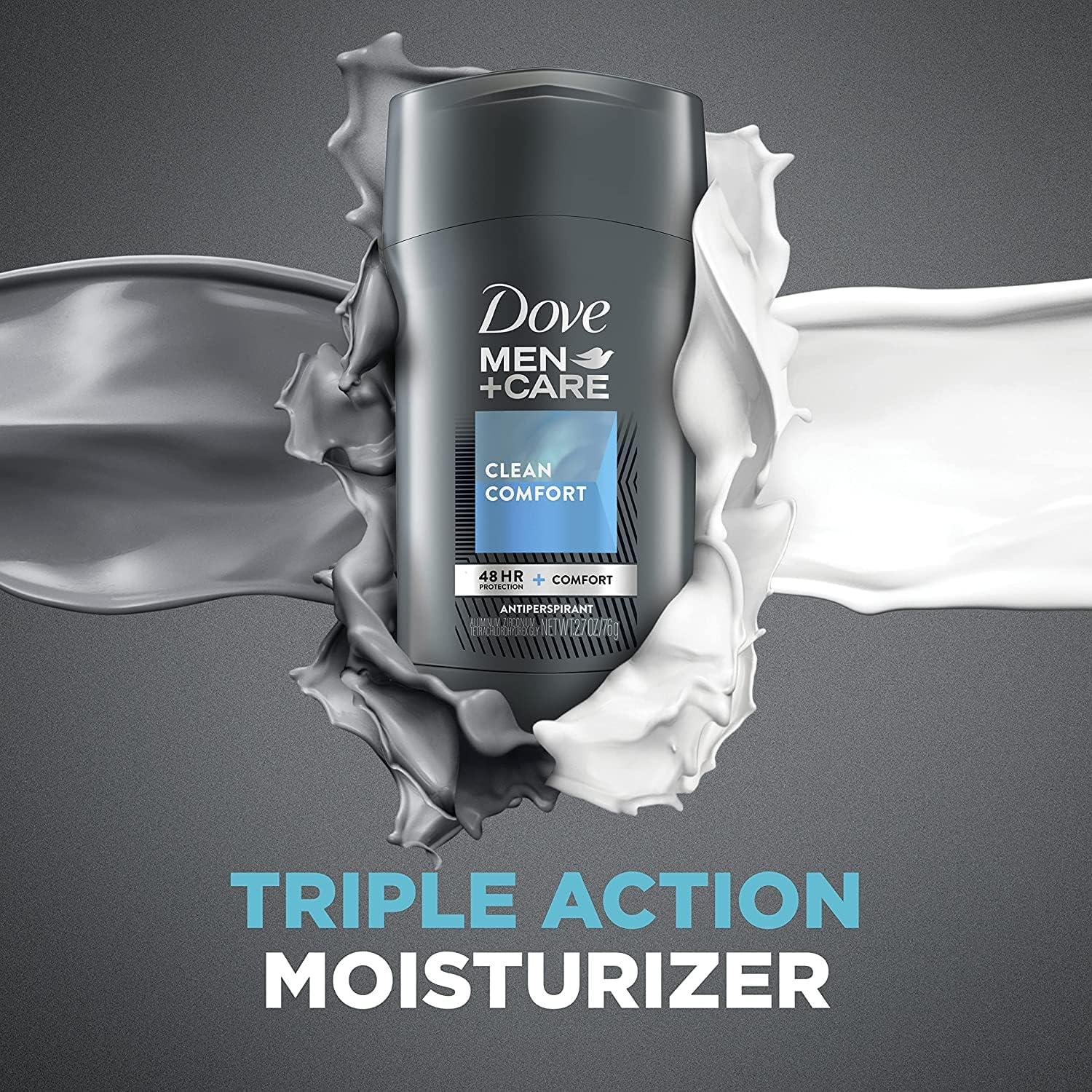 Dove Men+Care Antiperspirant Deodorant Stick Clean Comfort 2.7 oz (Pack of 12) - Image 5