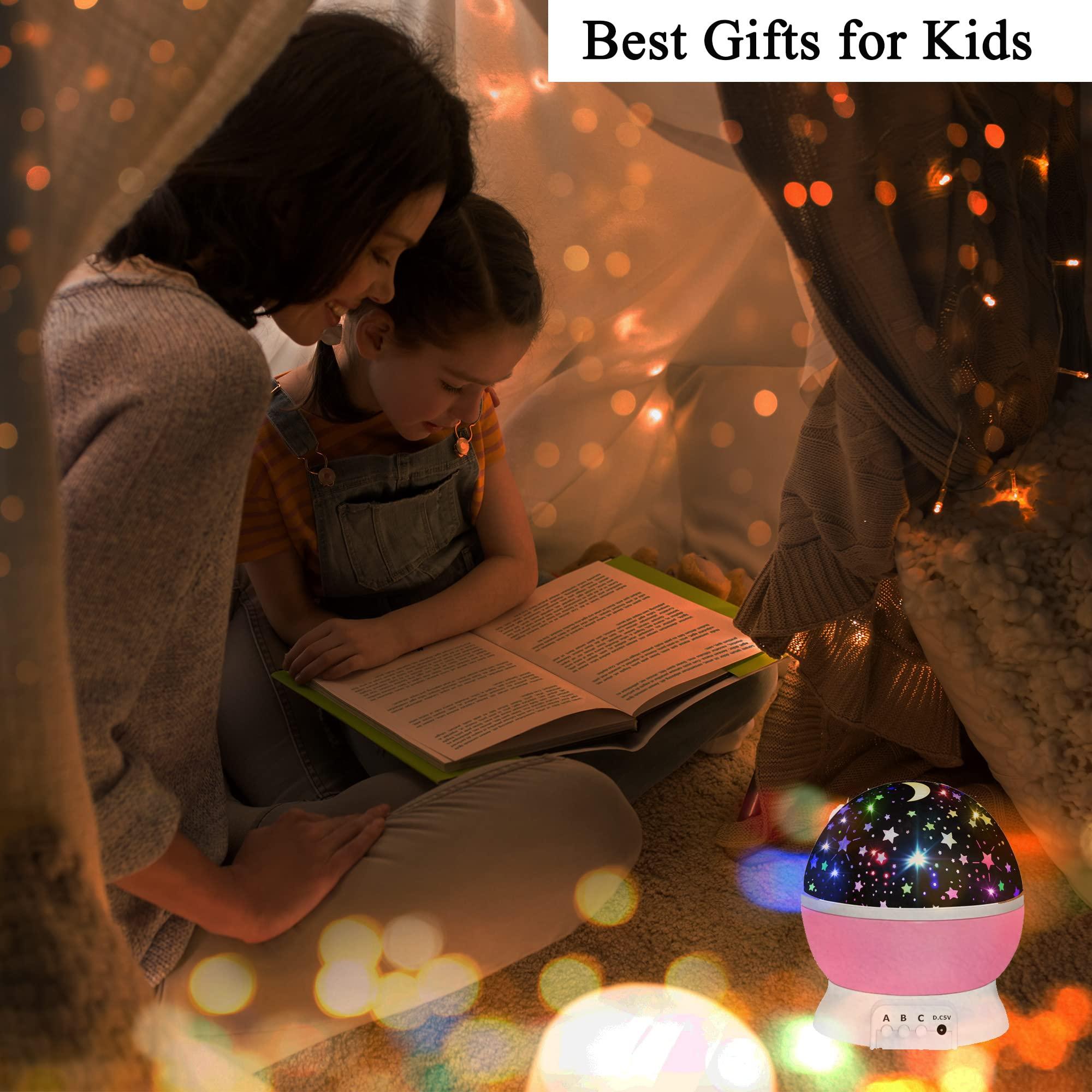 Toys for 1-10 Year Old Girls,Star Projector for Kids 2-9 Year Old Girl Gifts Toys for 3-8 Year Old Girls Christmas Gifts for 4-7 Year Old Boys Birthday Gifts Stocking Stuffers for Kids - Image 2