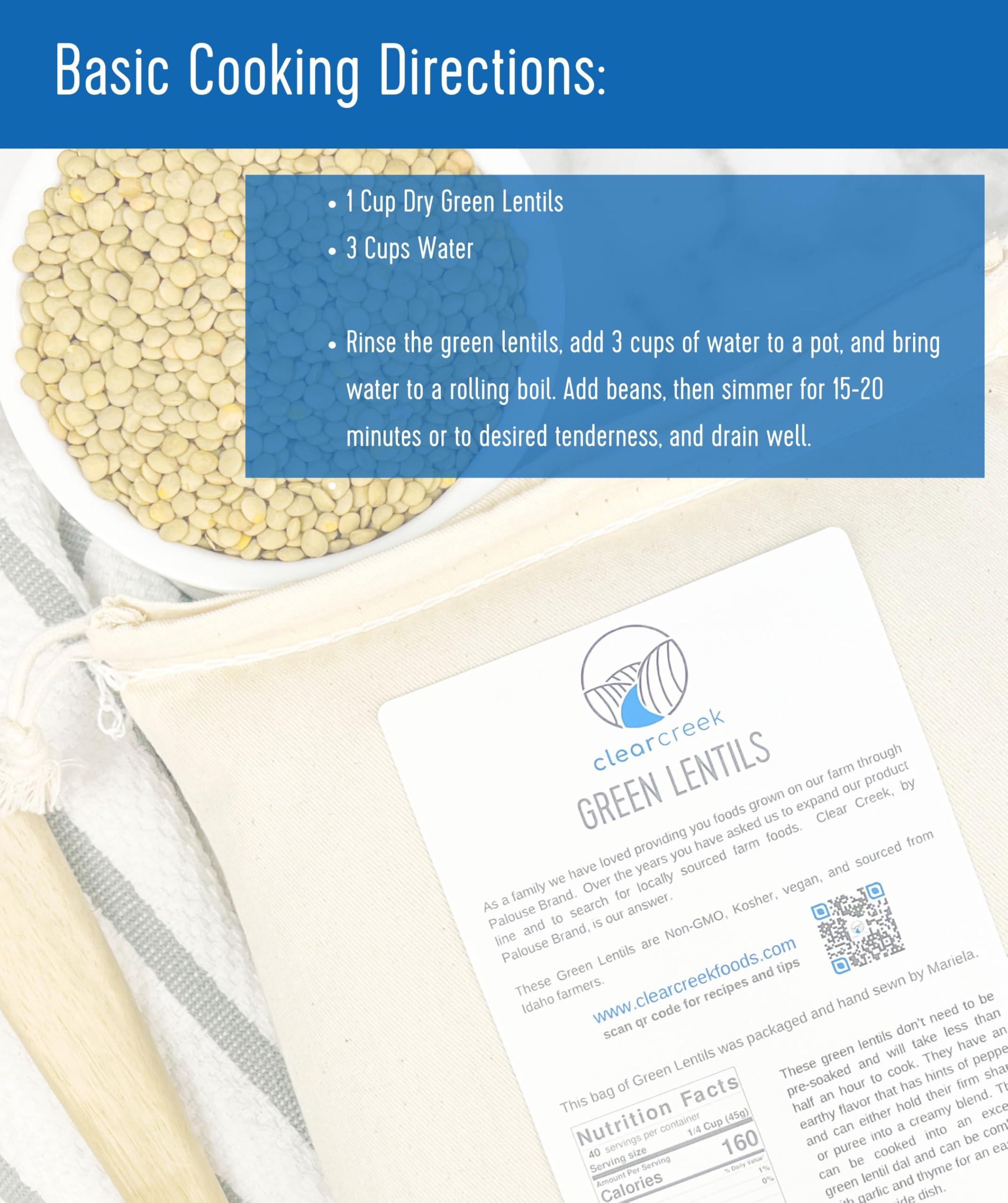 Red Lentils | Green Lentils | Golden Lentils | 12 LBS Total | Non-GMO | 100% Non Irradiated | Kosher | USA Grown | Vegan - Image 6