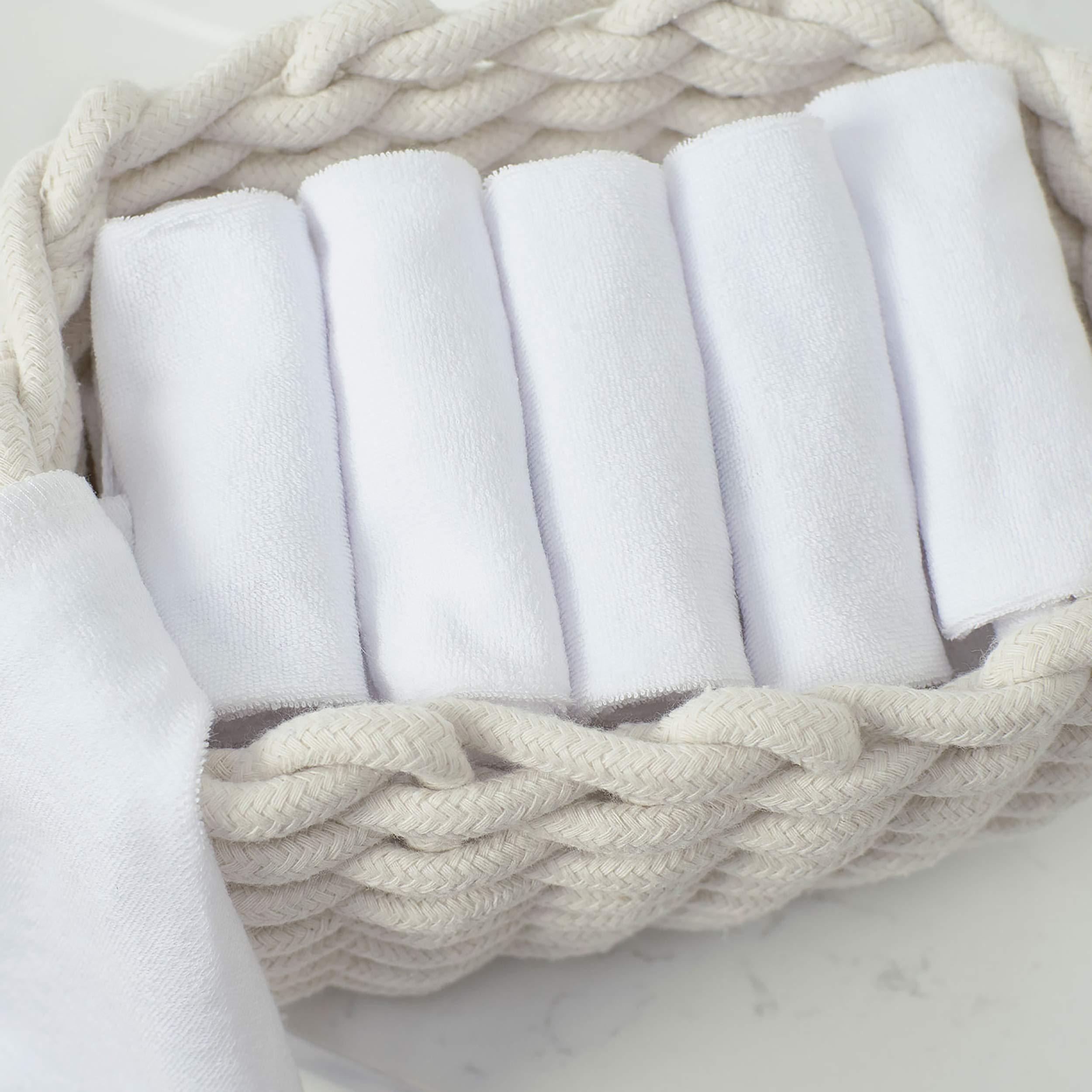 Gerber Washcloth, White, 6-Count - Image 5
