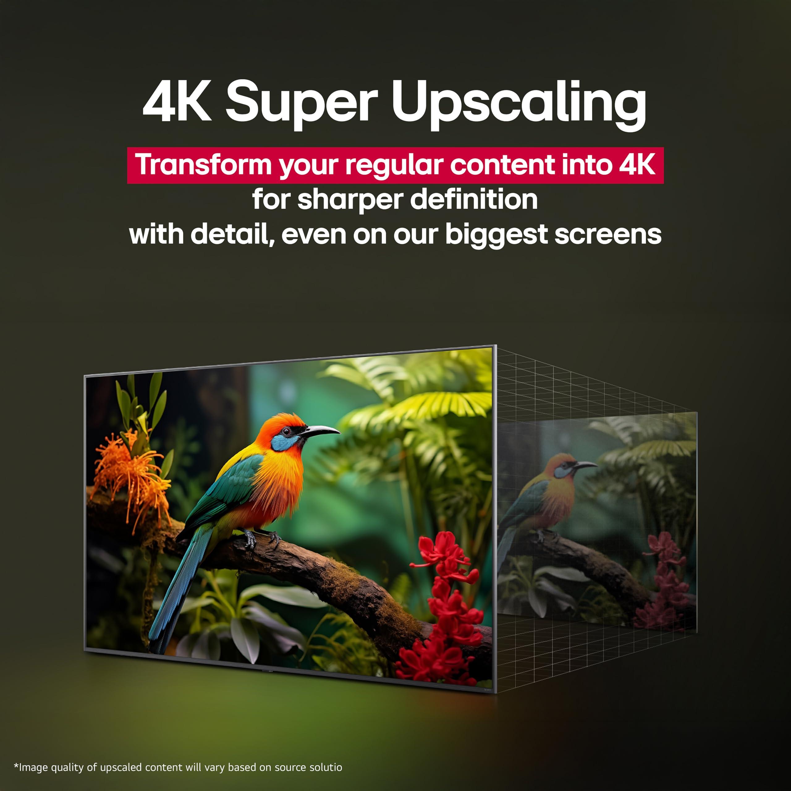 LG 55-Inch Class UHD AI 4K UA77 Series Smart TV w/AI Sound Pro, HDR10, 4K Super Upscaling, Filmmaker Mode, Wow Orchestra, Compatible with Alexa (55UA7700PUB, 2025) - Image 7