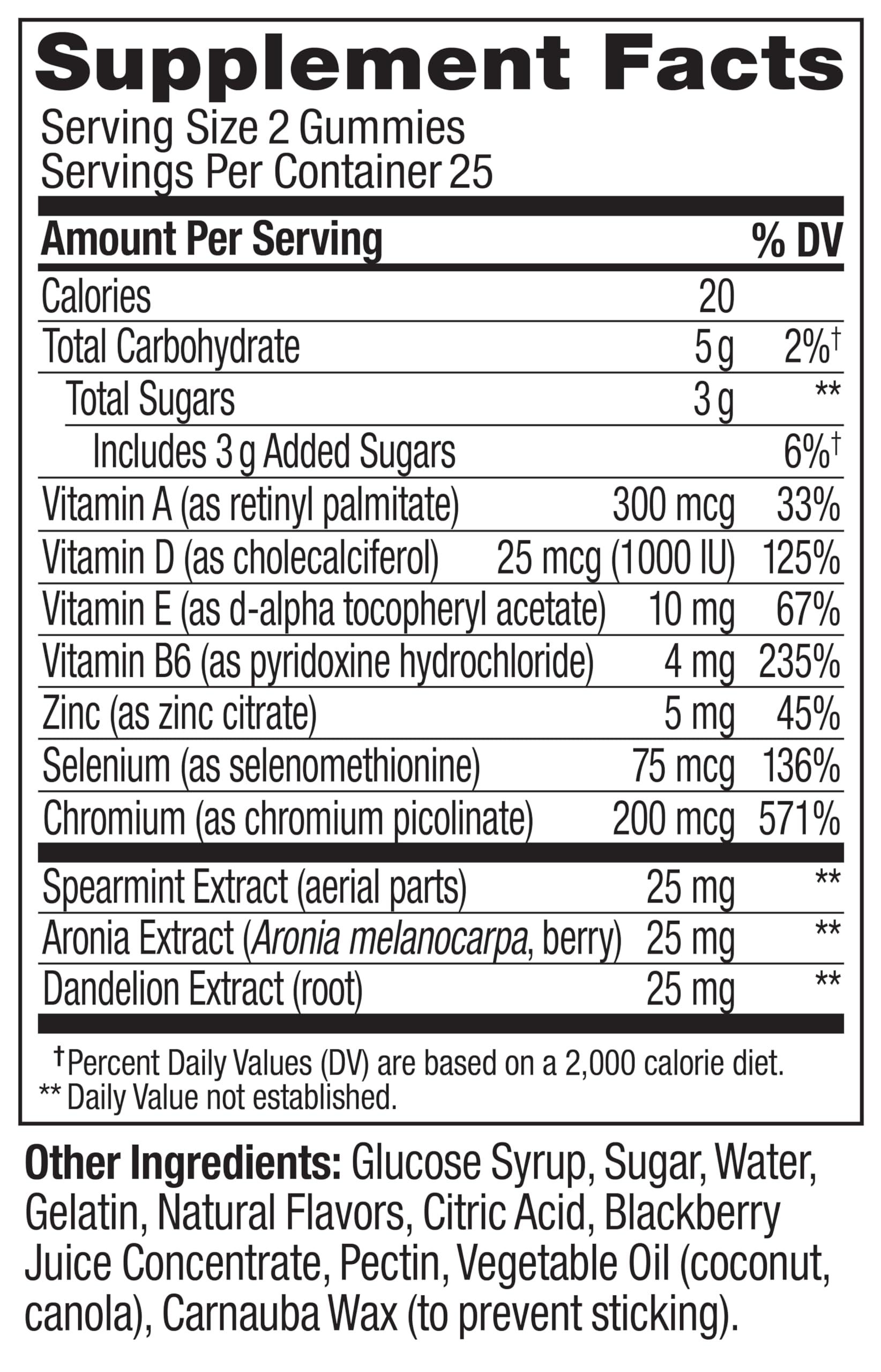 OLLY Flawless Complexion Gummy, Clear and Healthy Skin Support, Vitamins E, A, Zinc, Chewable Supplement, Berry - 50 Count (Pack of 1) - Image 6