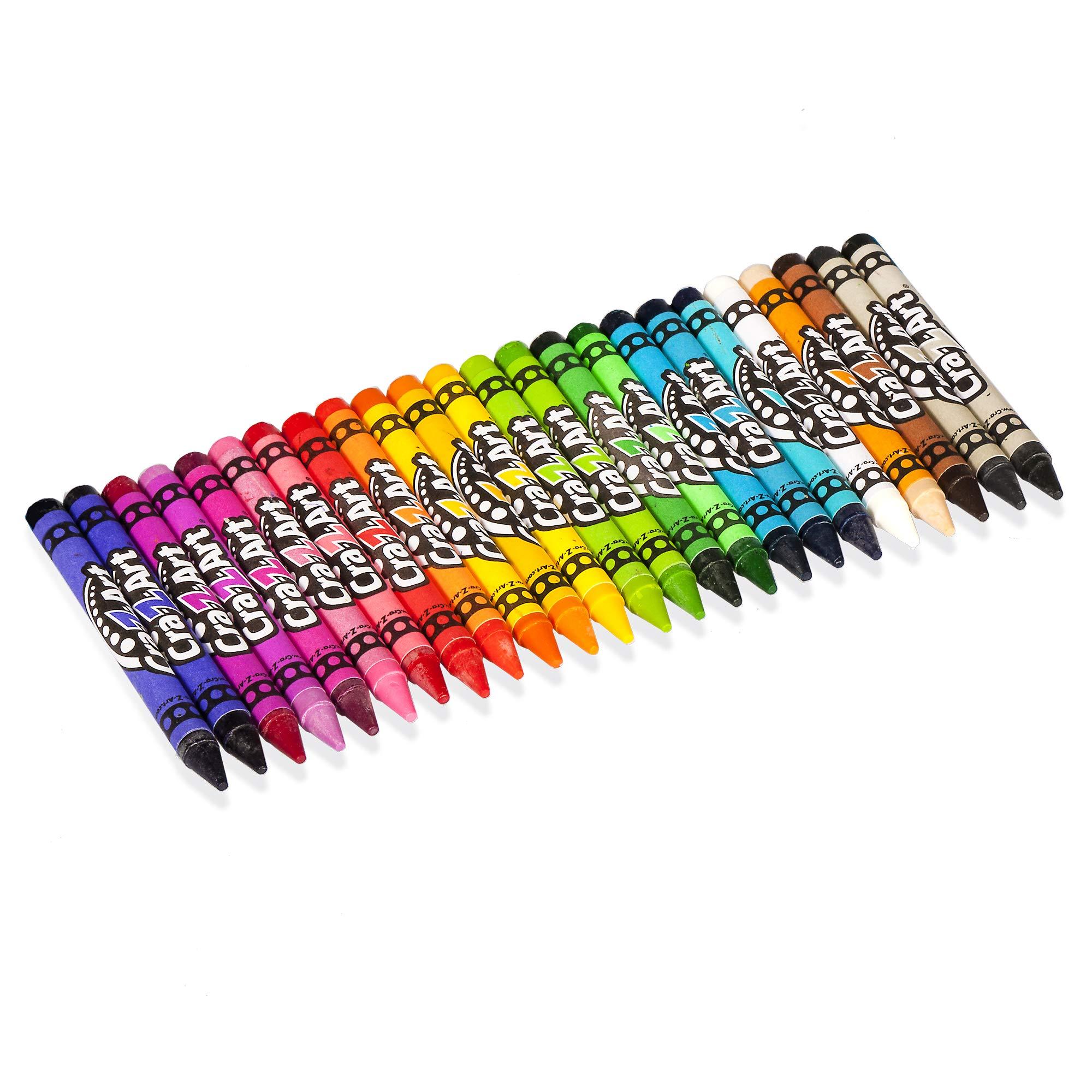 Cra-Z-Art 24ct Crayons Pack, Perfect Back to School Essential, Art Supplies for Coloring Fun, Ages 3 and Up - Image 3